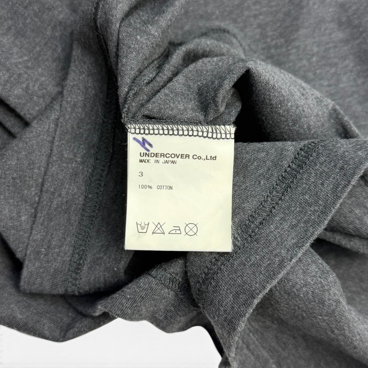 Undercover AW05 "Arts and Crafts" Big U Logo Tee