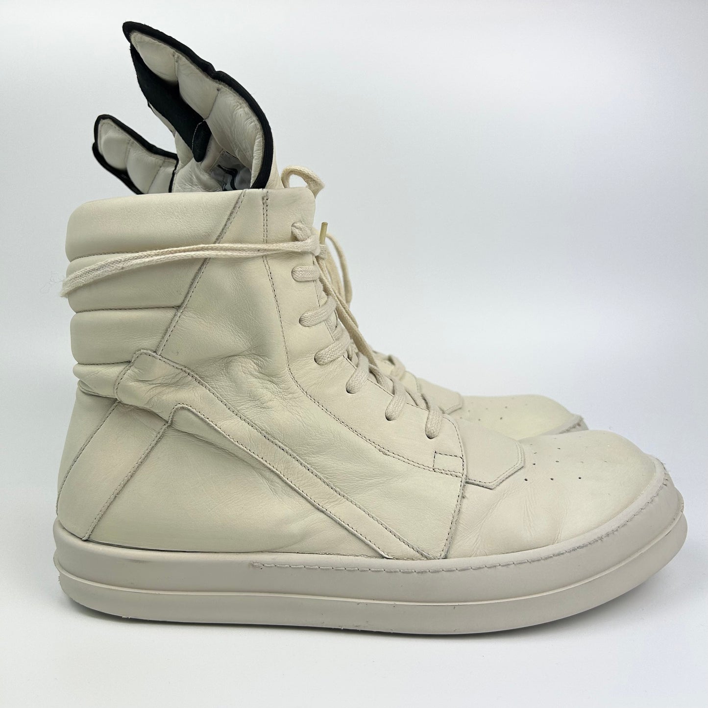 Rick Owens Geobasket Milk