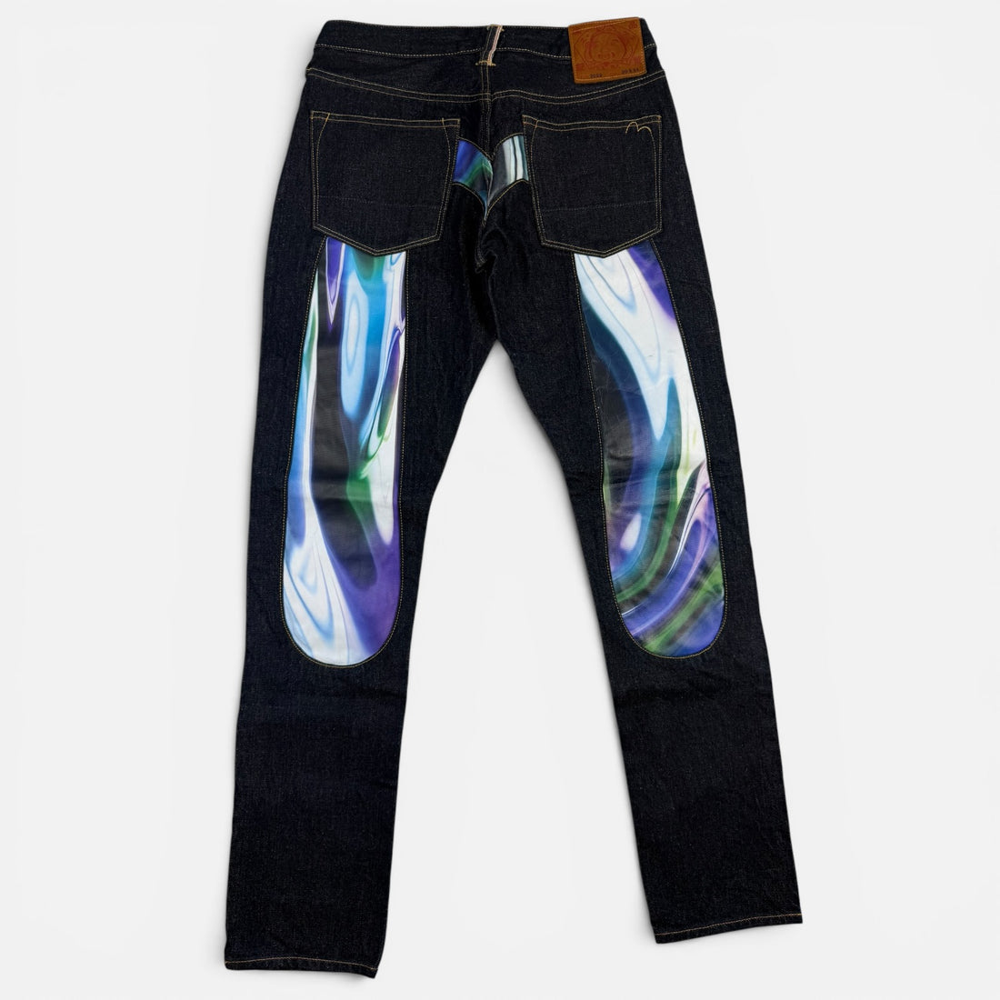 Evisu Holographic Daicock Japanese Denim, vedere din față