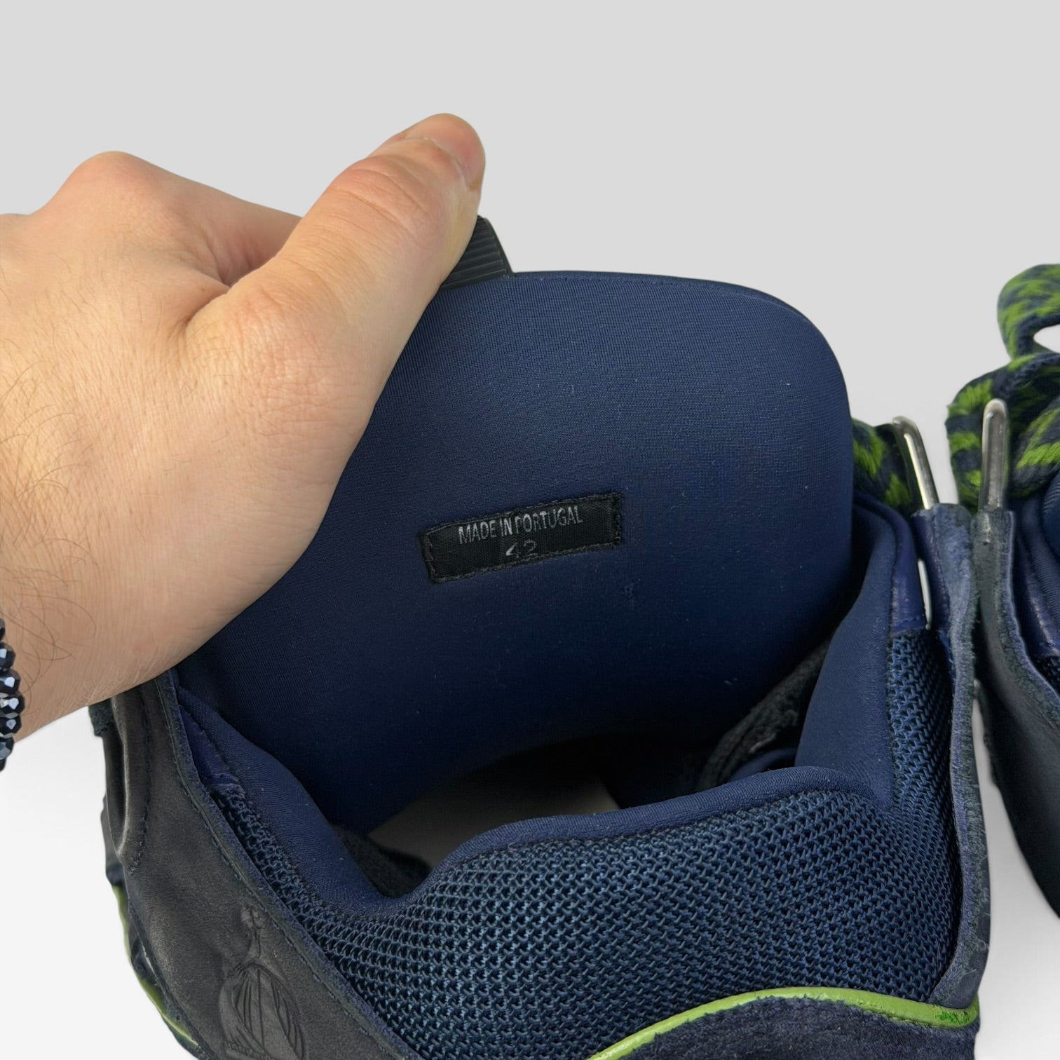 Lanvin Curb Blue/Green | Sneakers Lanvin