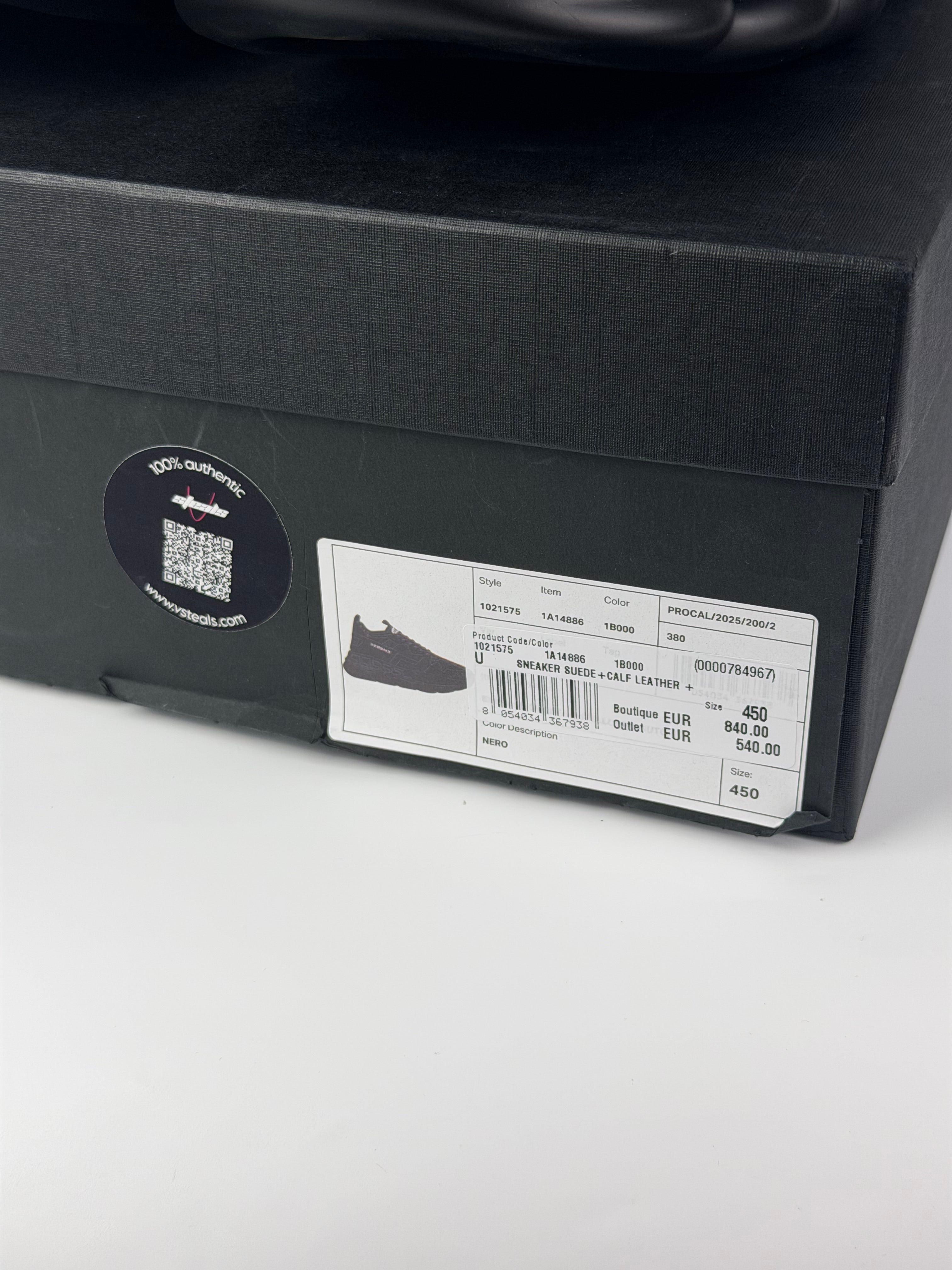 Versace Chain Reaction Black