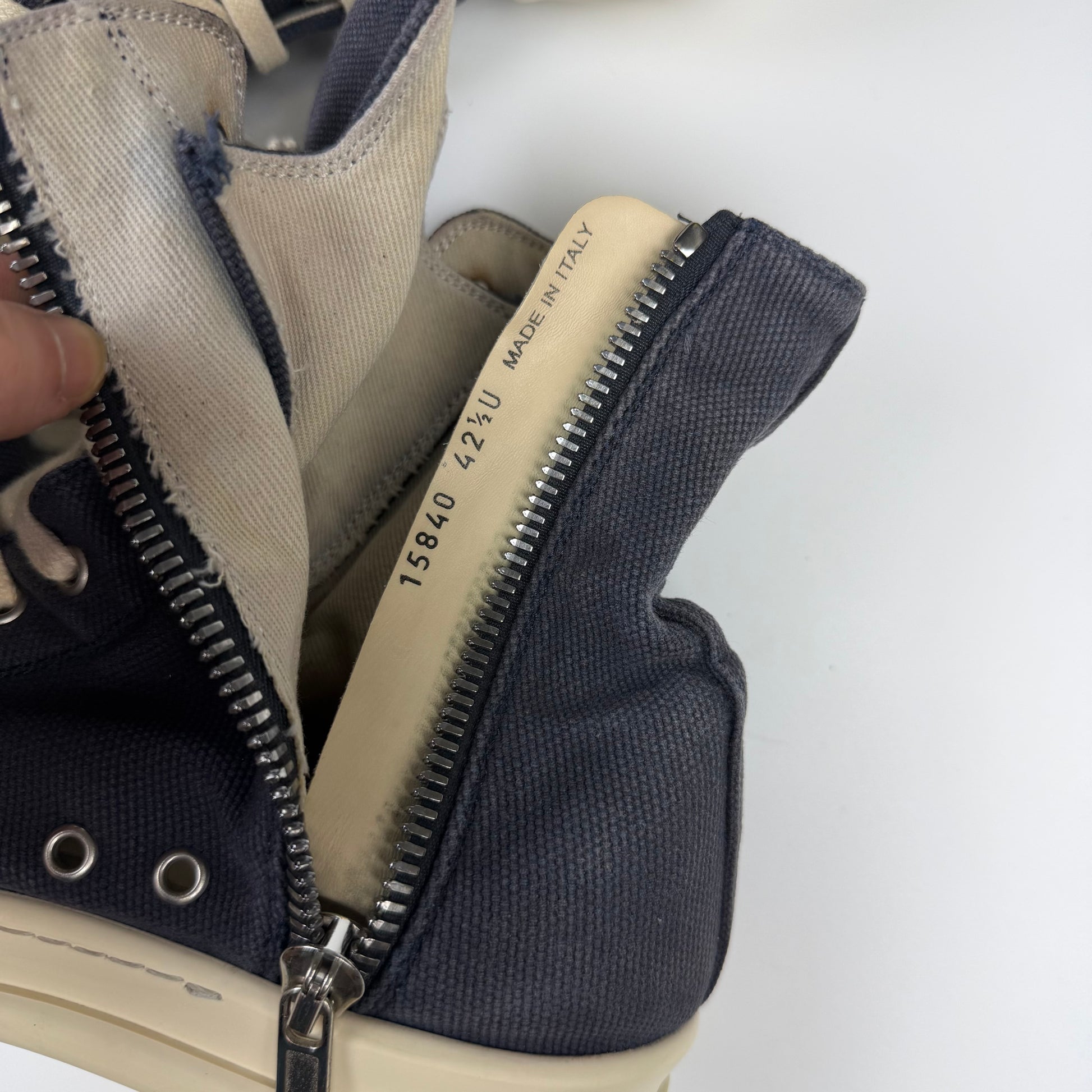 Rick Owens Ramones Dark Navy