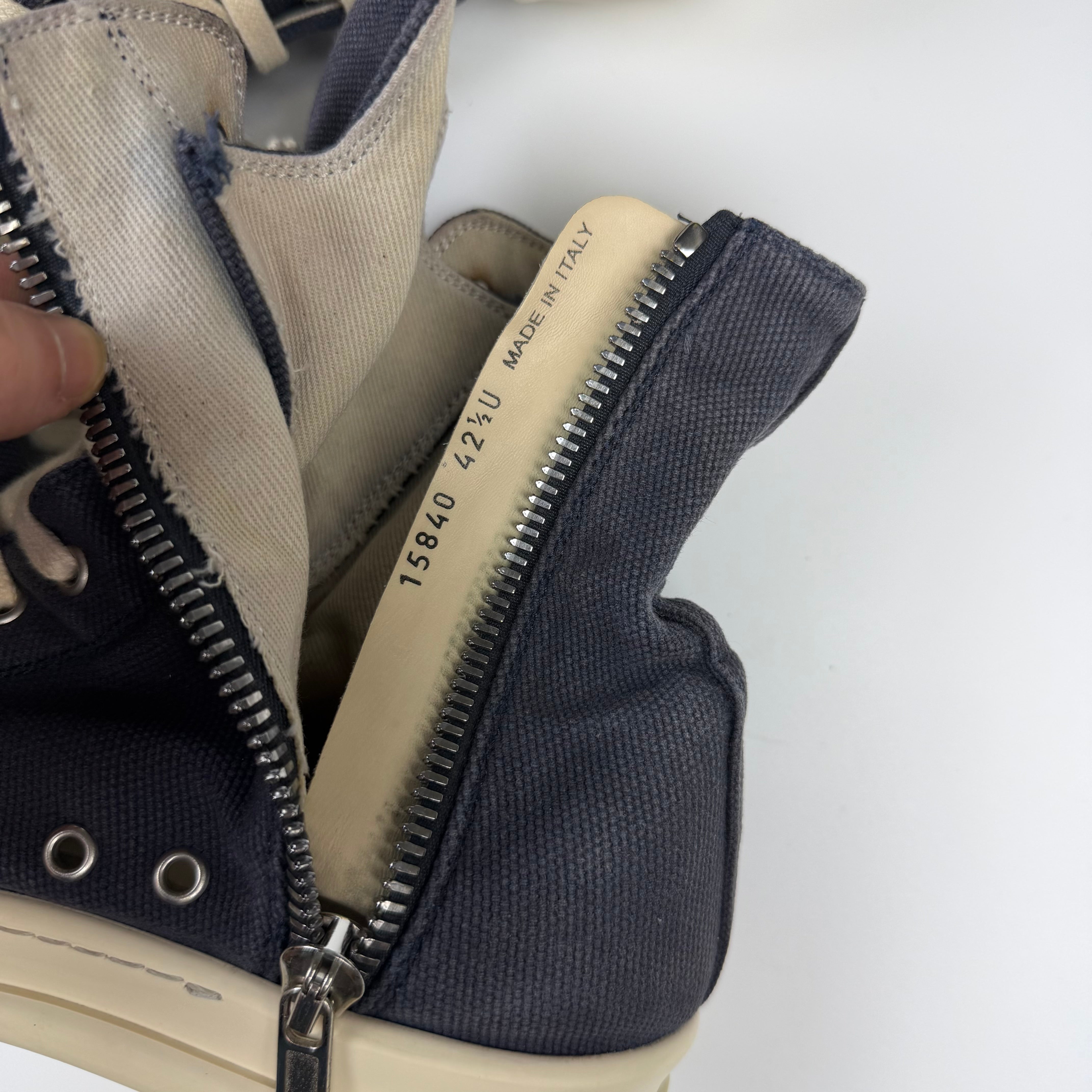 Rick Owens Ramones Dark Navy