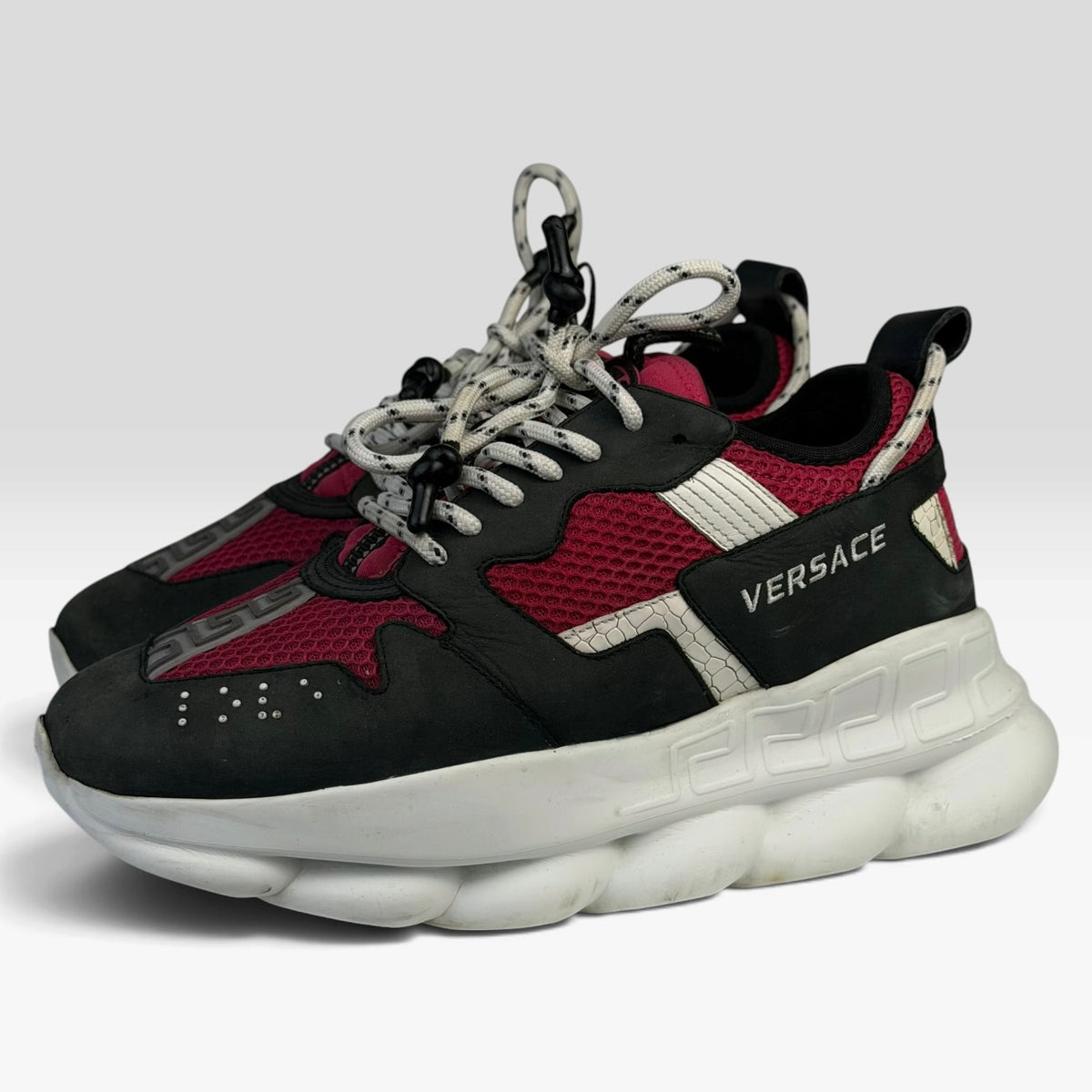 Versace Chain Reaction V2 Black/Fuchsia