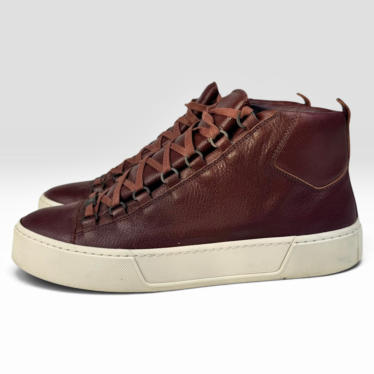 Balenciaga Arena High Burgundy
