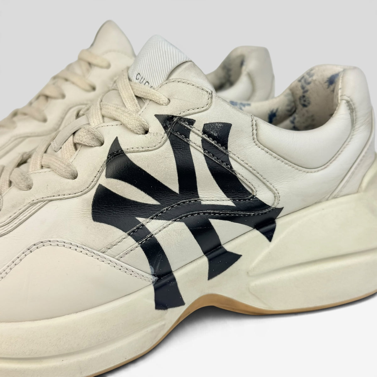 Gucci Rhyton NY Yankees Sneakers