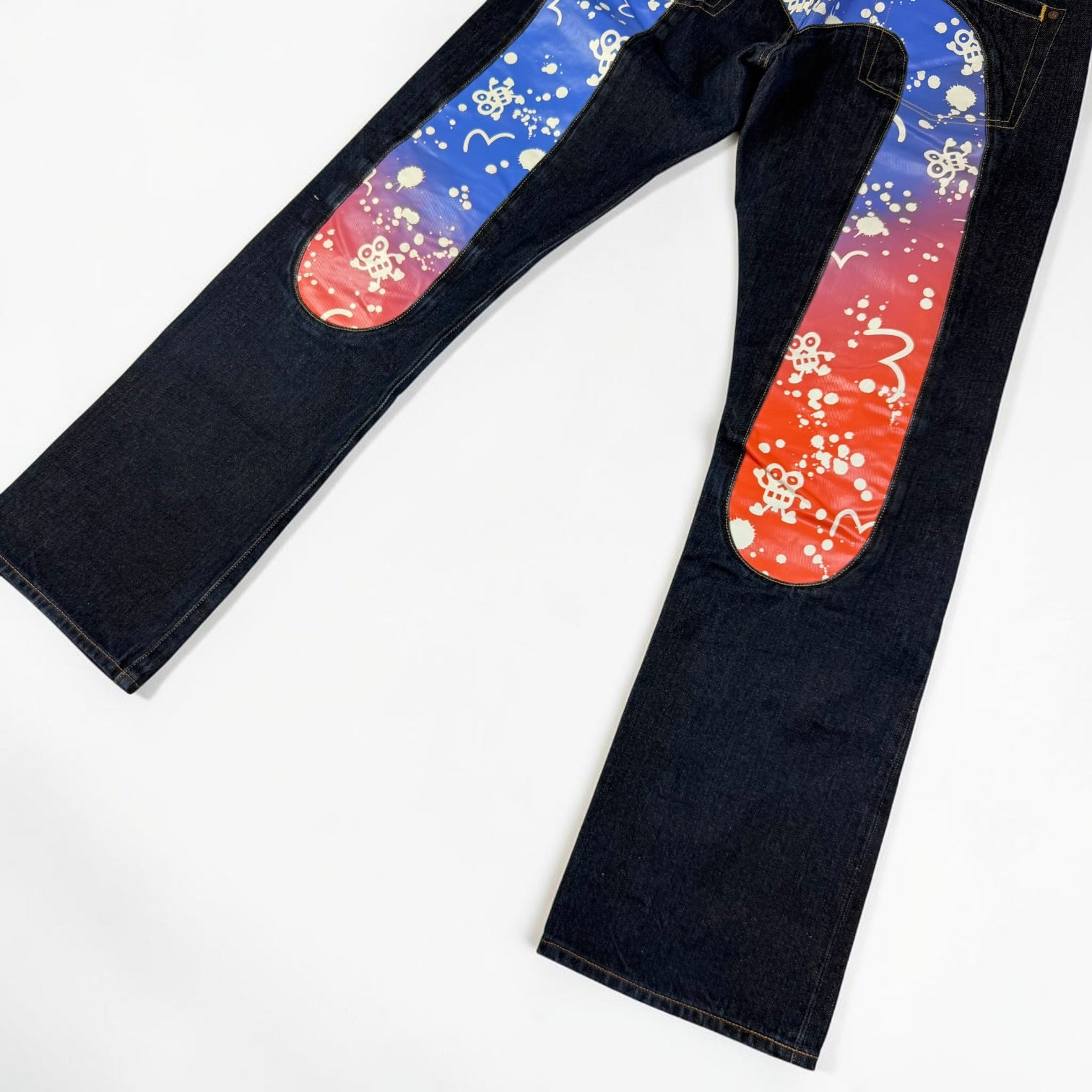 Evisu Blue Robot Daicock Japanese Denim
