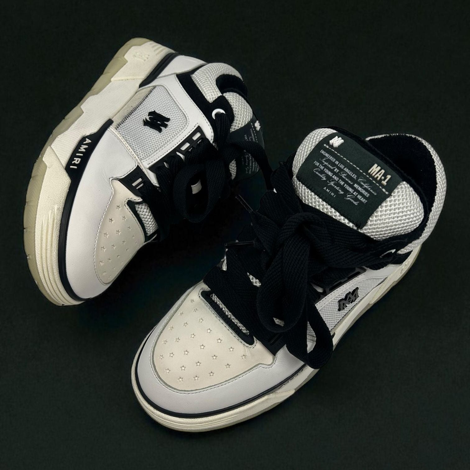 Amiri MA-1 Black White