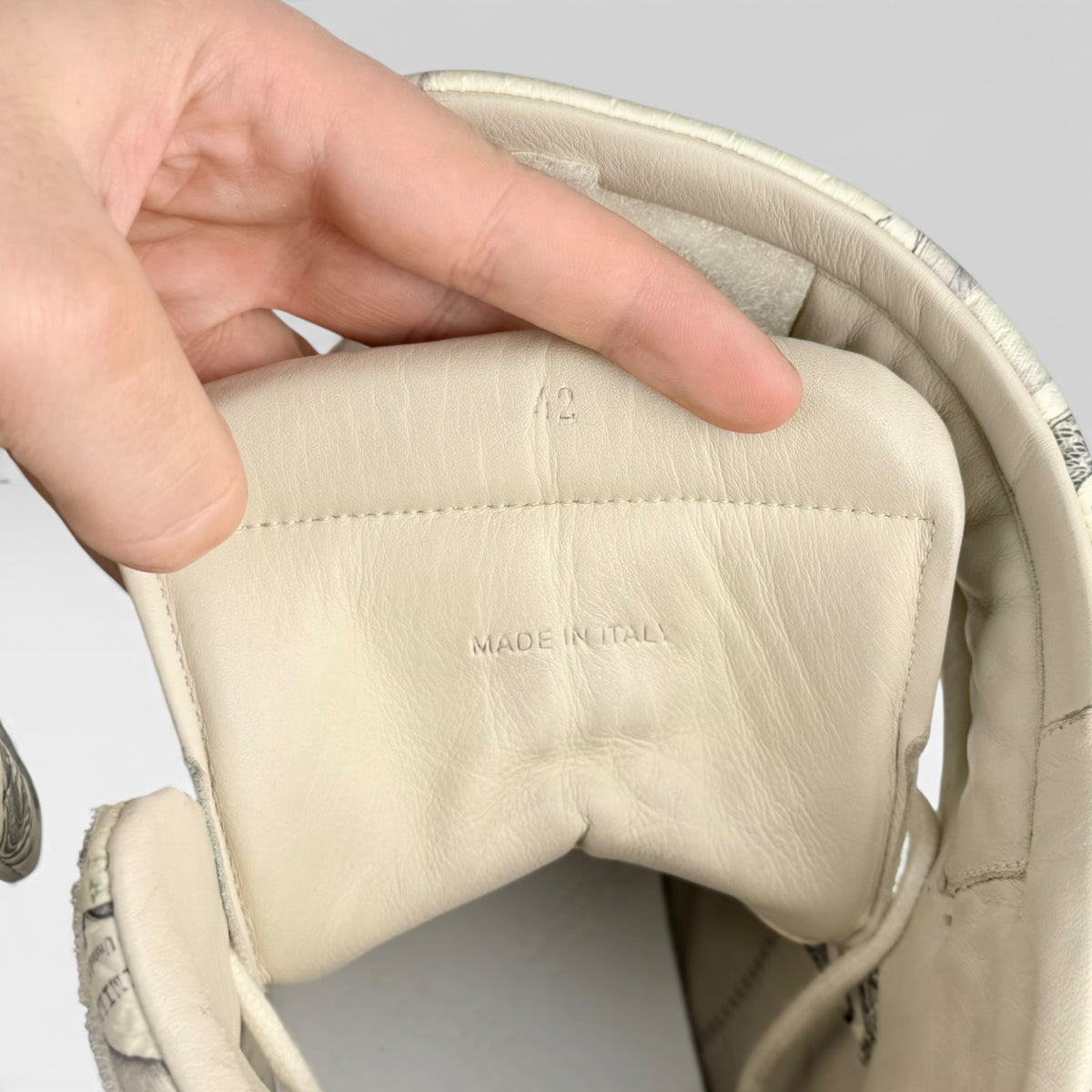 Maison Margiela Future High-Top Dollar Bill