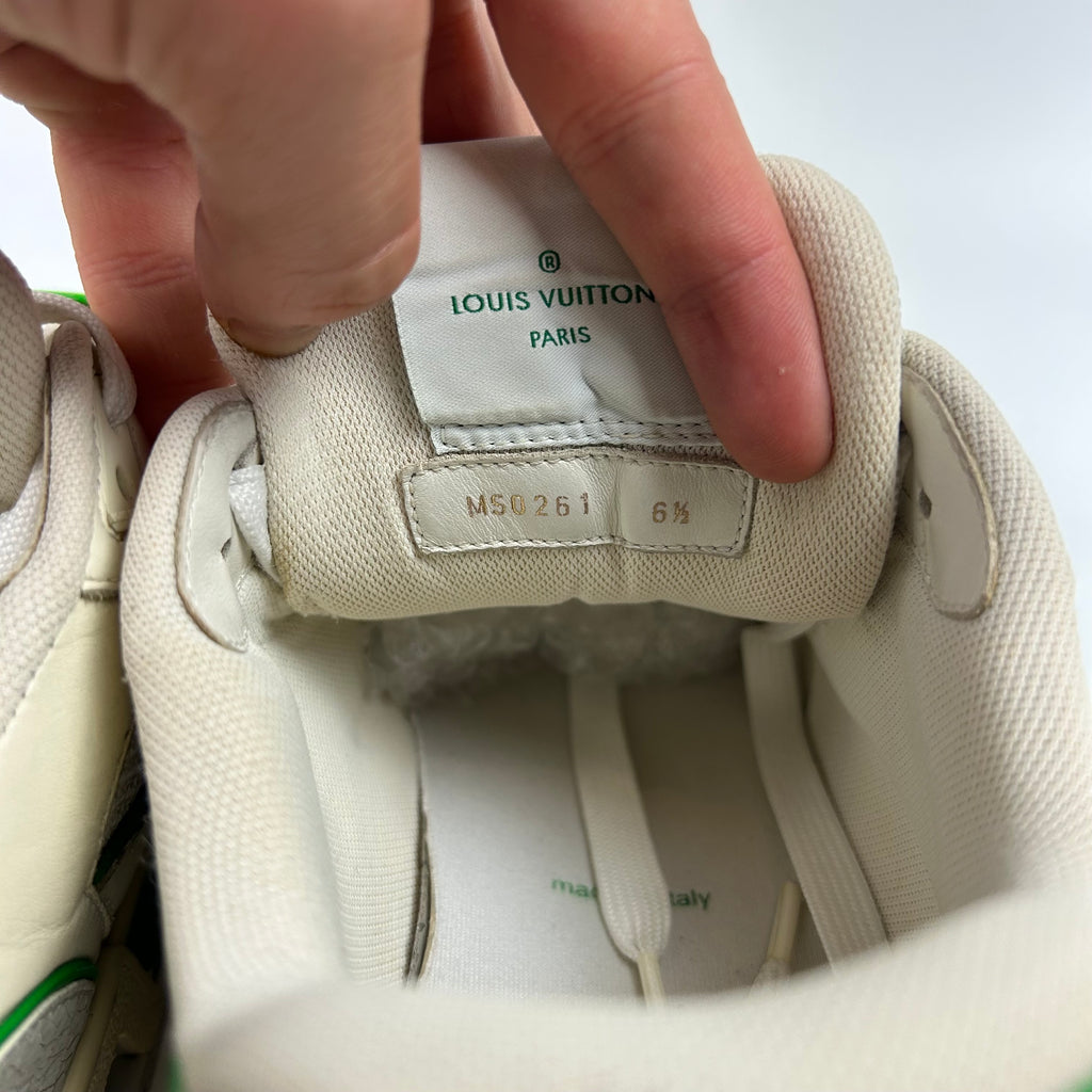 Louis Vuitton LV Trainer Green Mesh