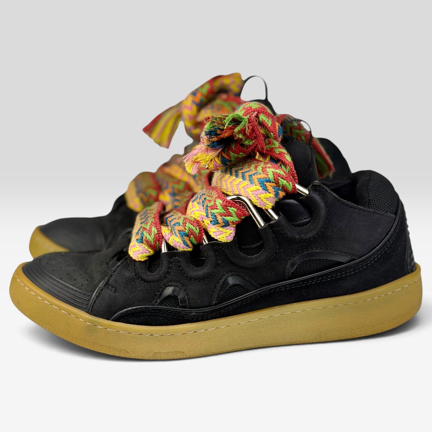Lanvin Curb Black Sneakers