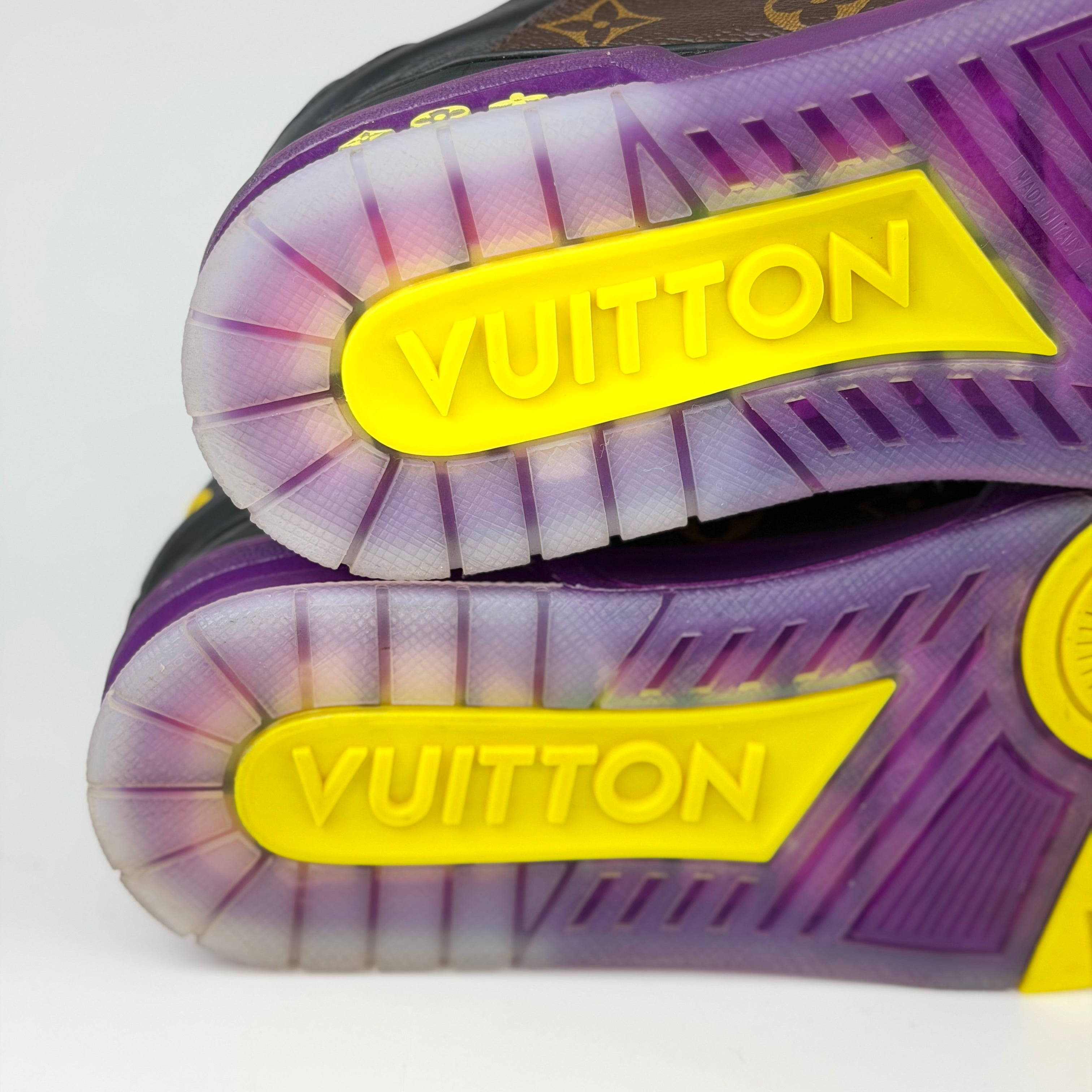 Louis Vuitton LV Trainer Purple Monogram
