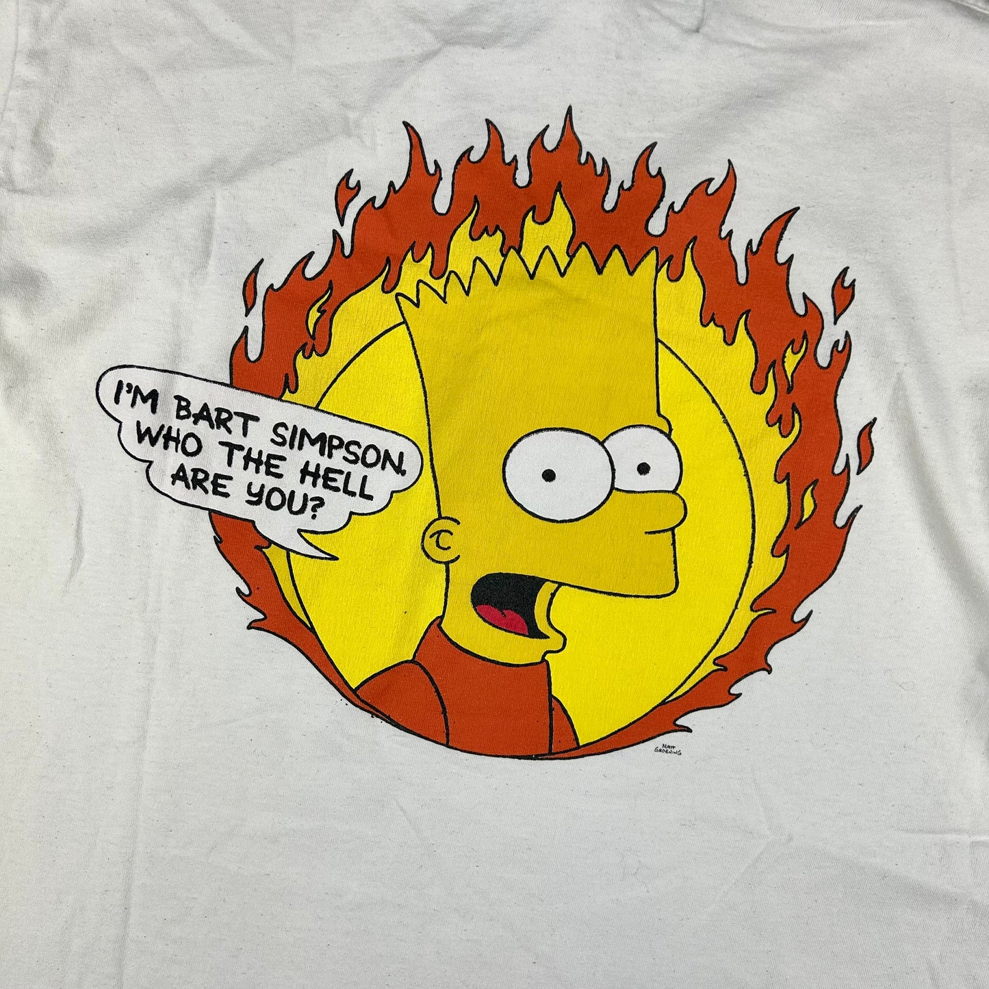 Off-White Bart Simpsons Teenager T-shirt