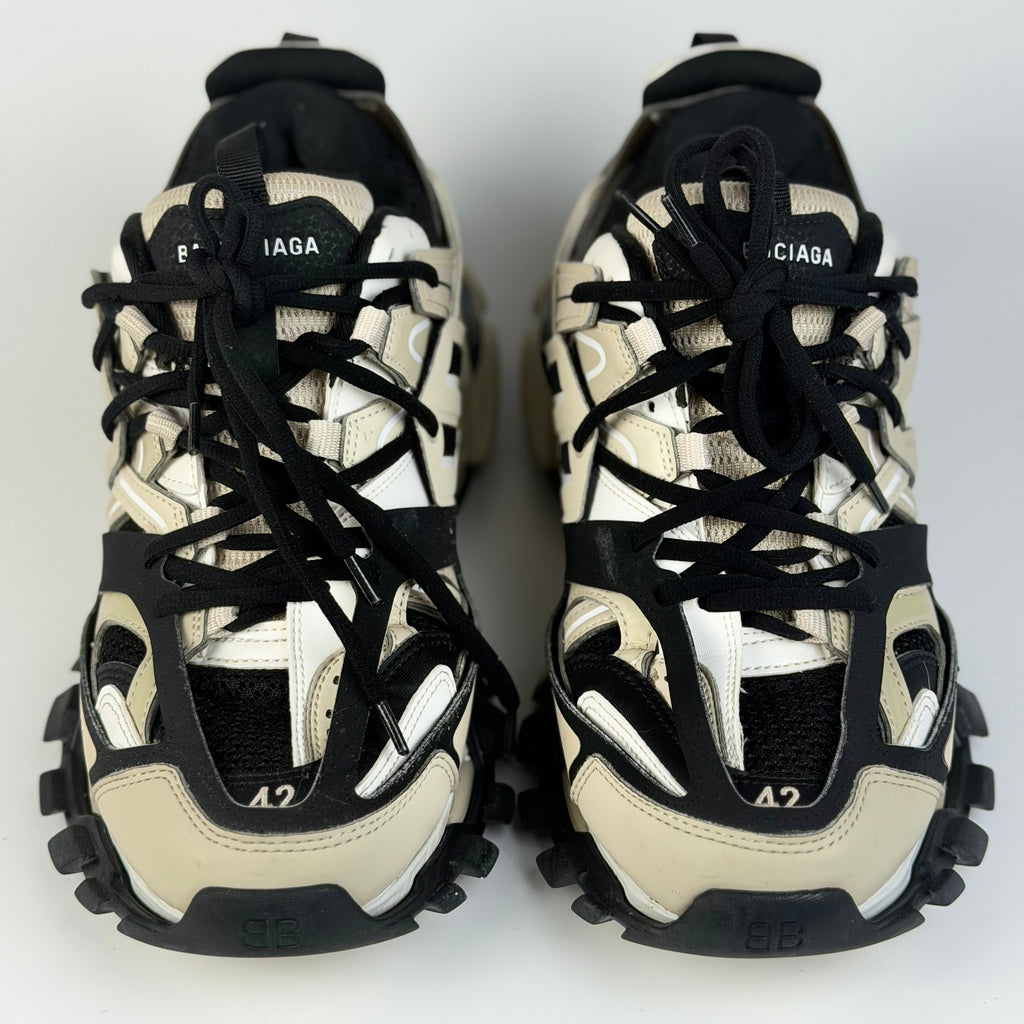 Balenciaga Track Beige Black