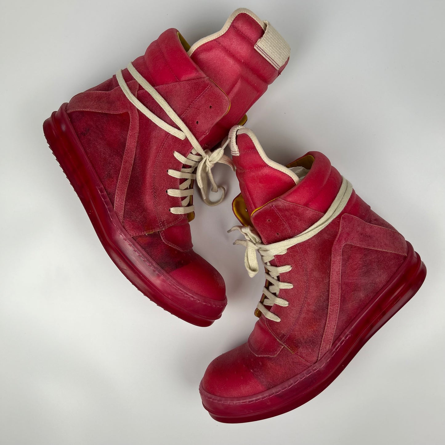 Rick Owens Hot Pink Geobasket