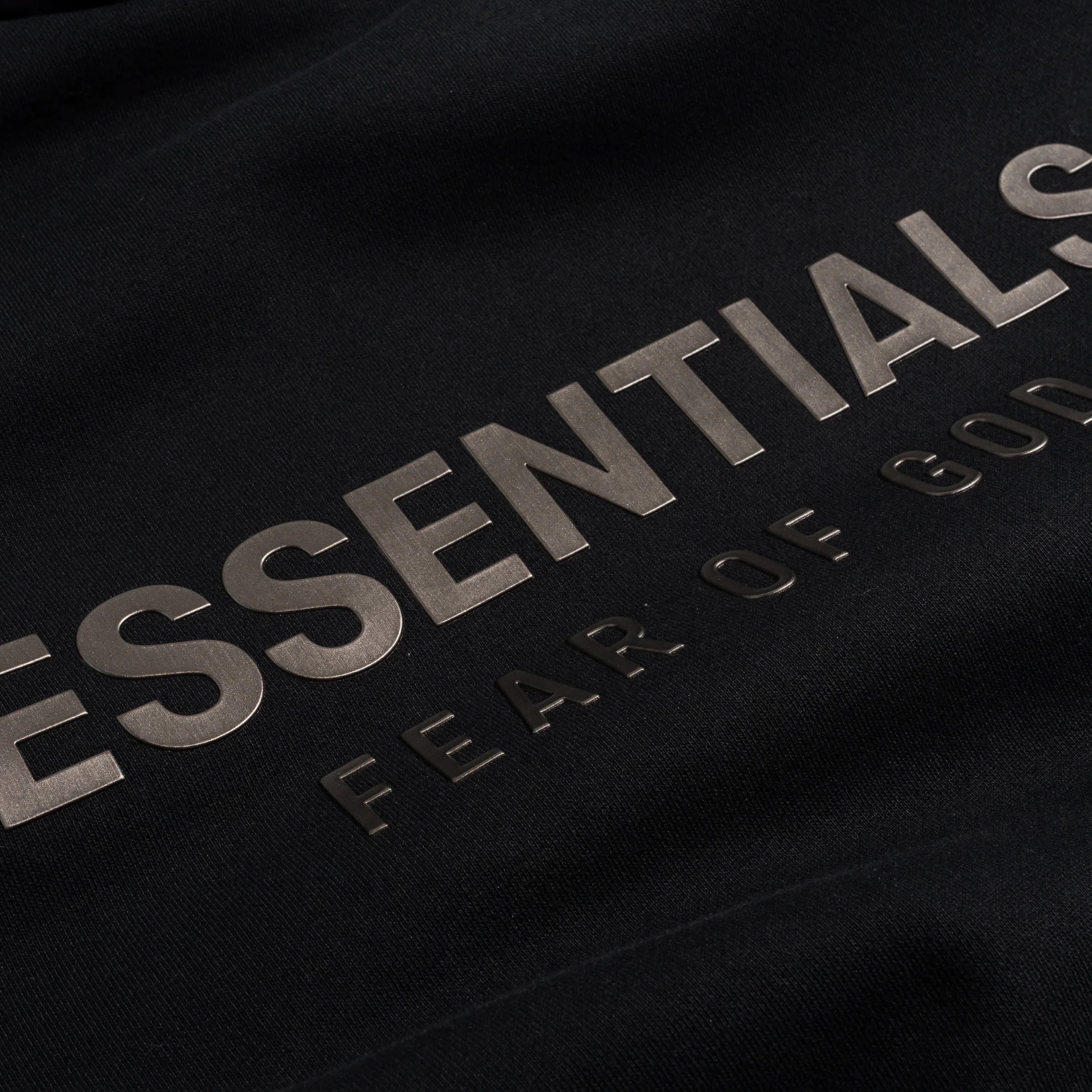 Fear of God Essentials 2025 Hoodie Jet Black
