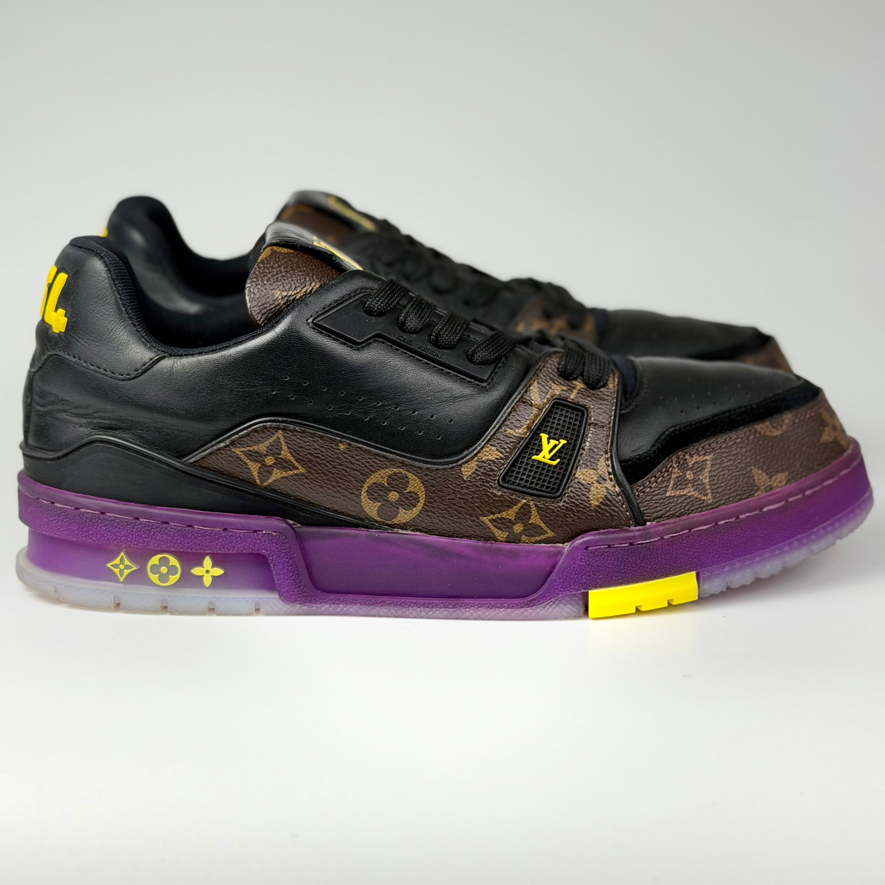 Louis Vuitton LV Trainer Purple Monogram