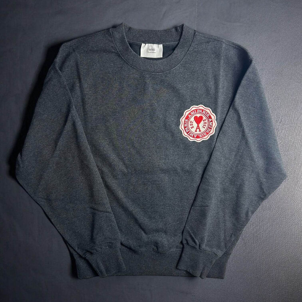 Ami Paris FR Patch Sweatshirt - V STEALS