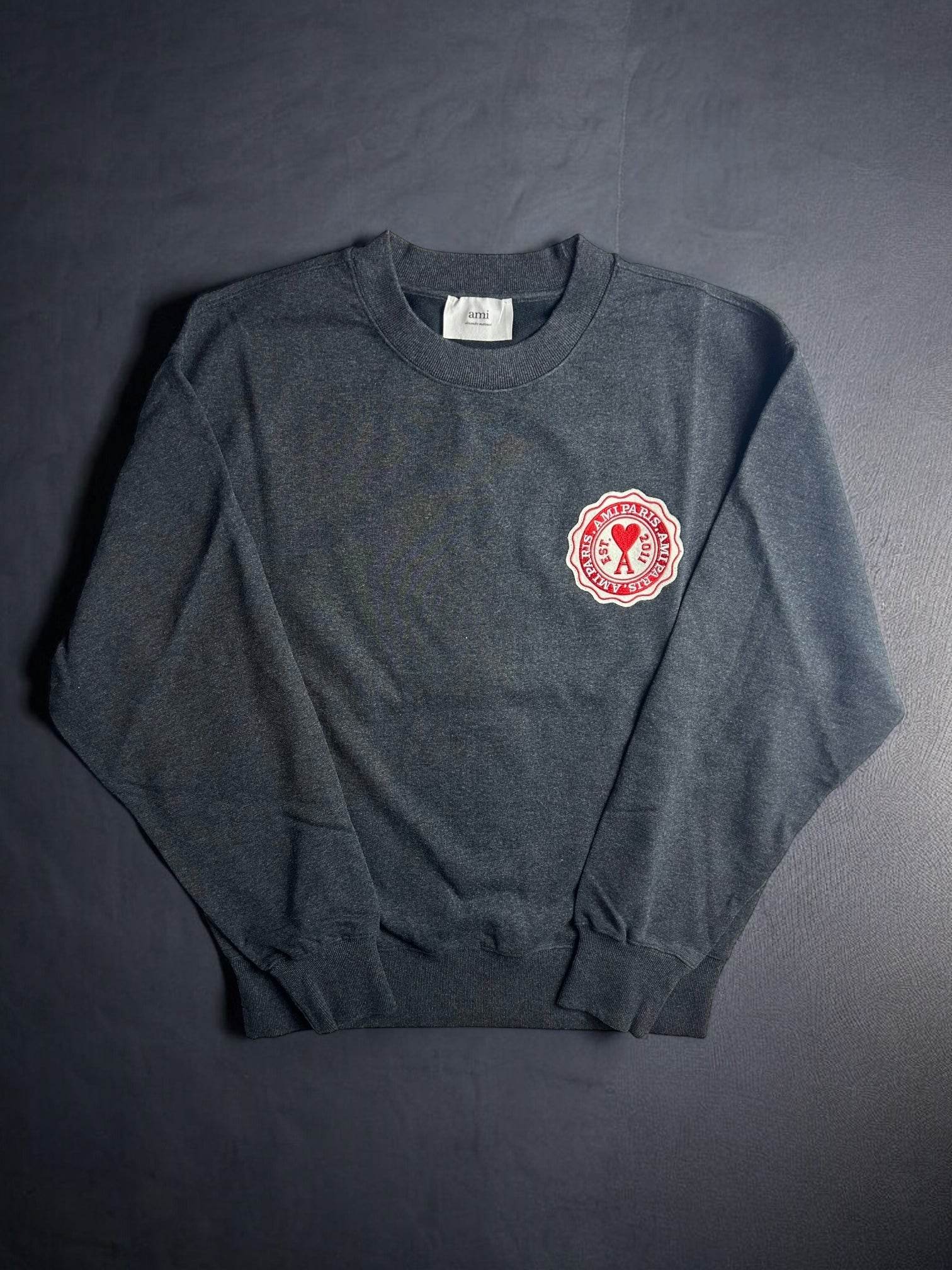 Ami Paris FR Patch Sweatshirt - V STEALS
