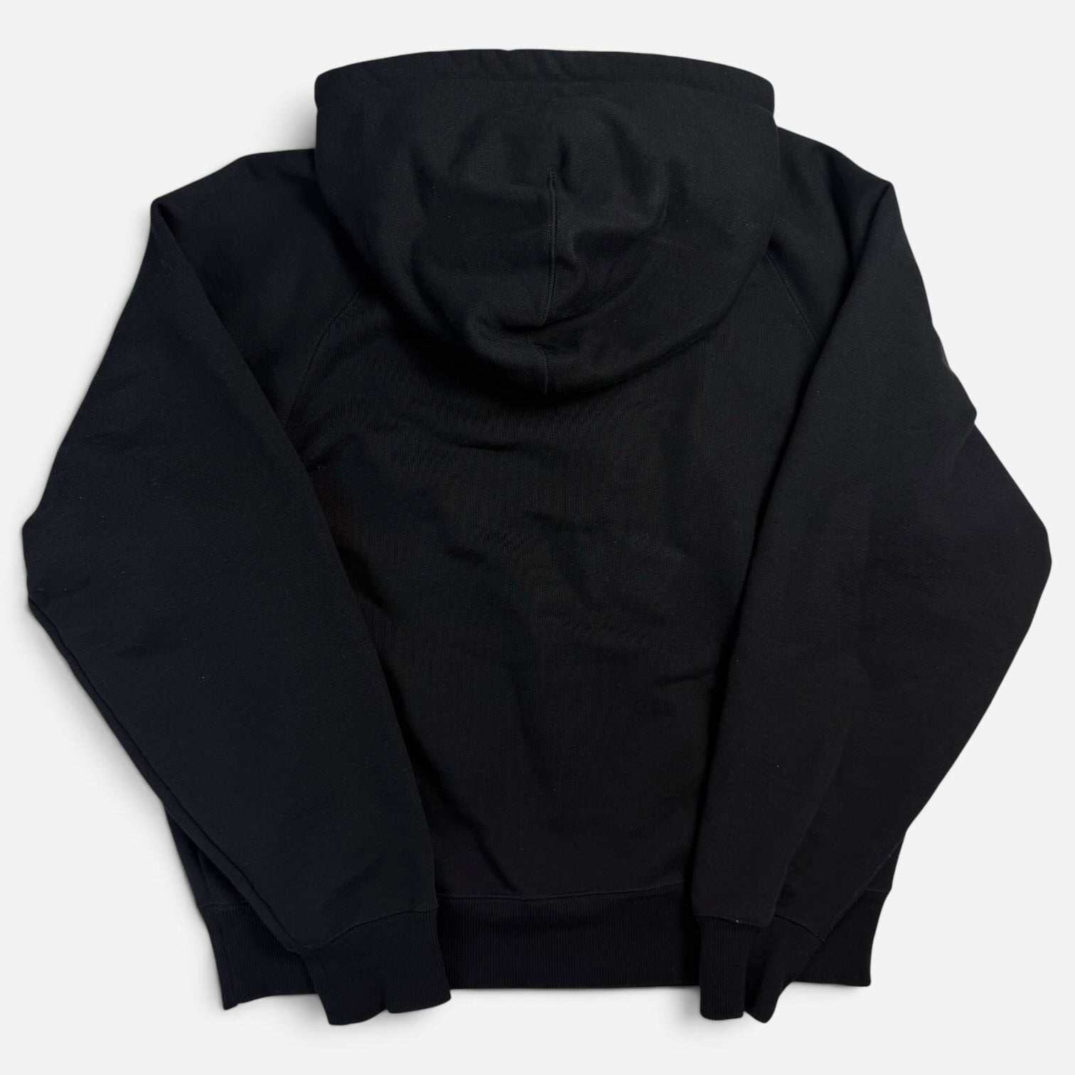AMI Paris Logo Hoodie Black