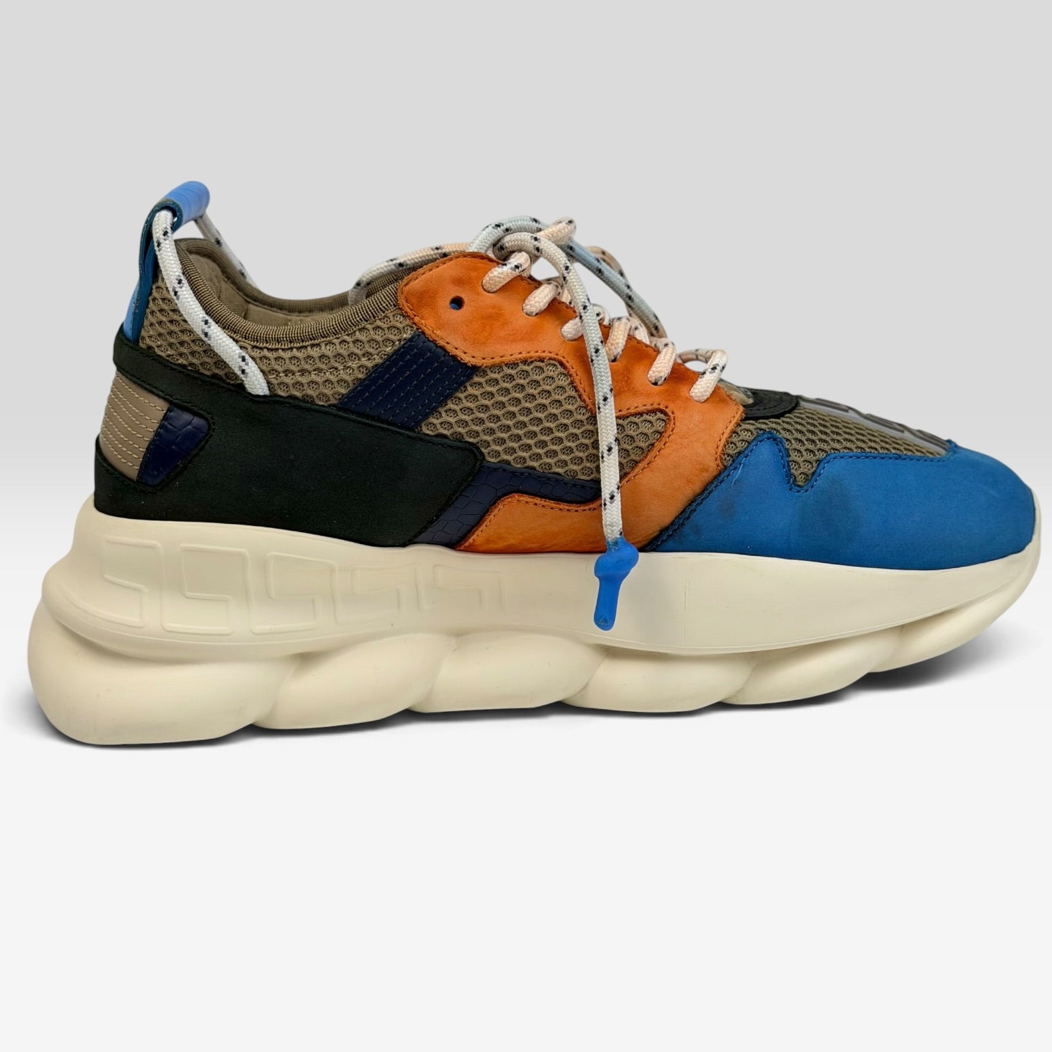 Versace Chain Reaction Blue/Orange | Sneakers Versace