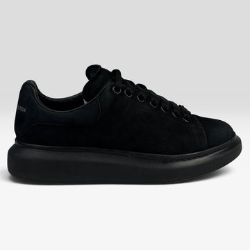Alexander McQueen Oversized Sneaker Black Suede