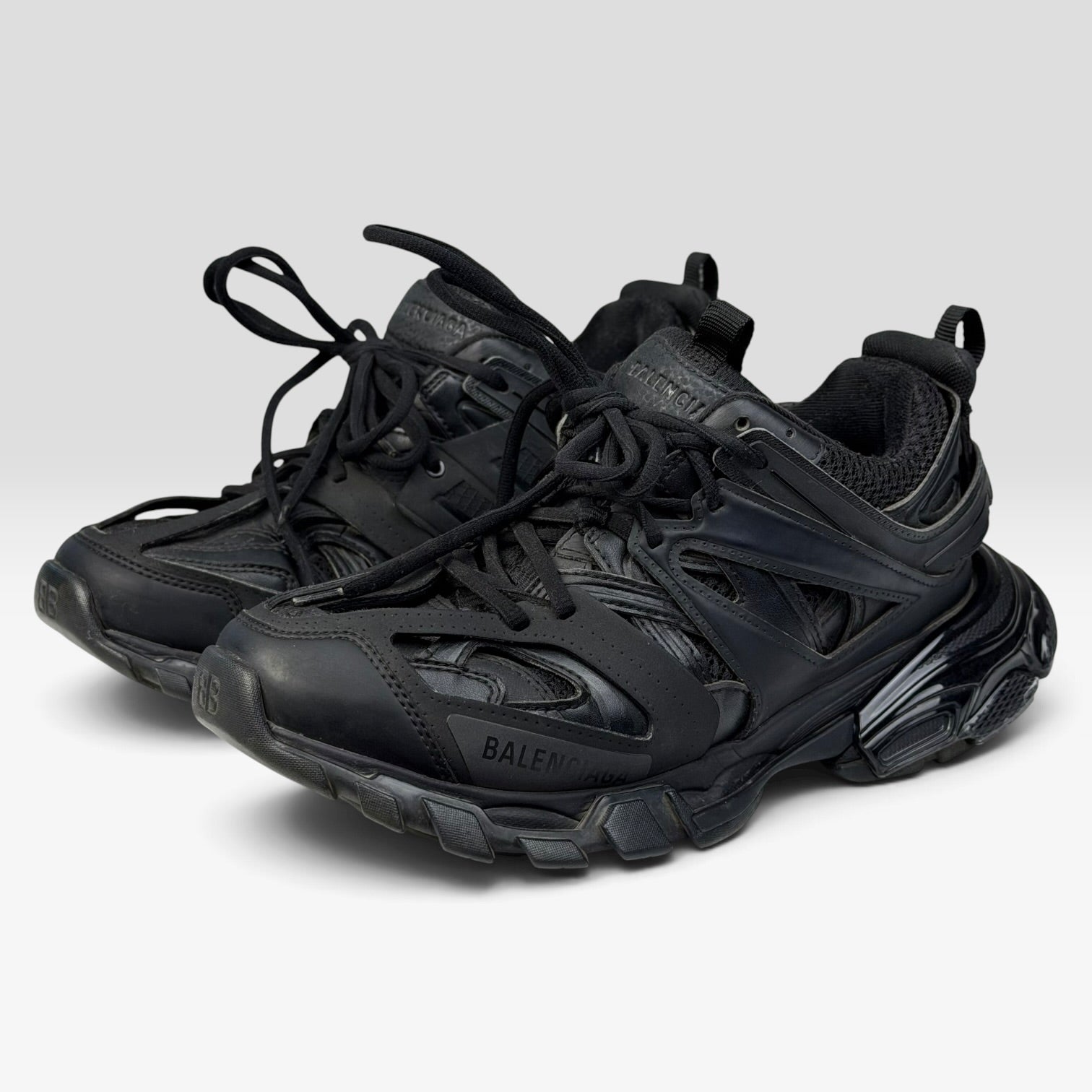 Balenciaga Track Clear Sole Black