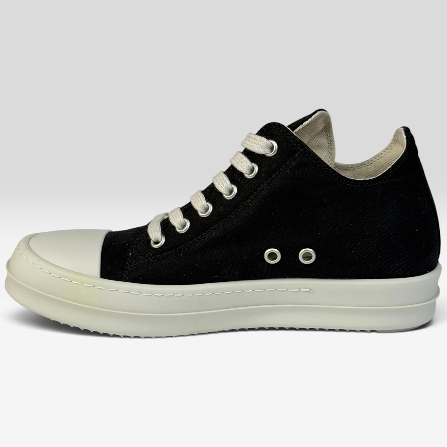 Rick Owens DRKSHDW Ramones Low Black/Milk