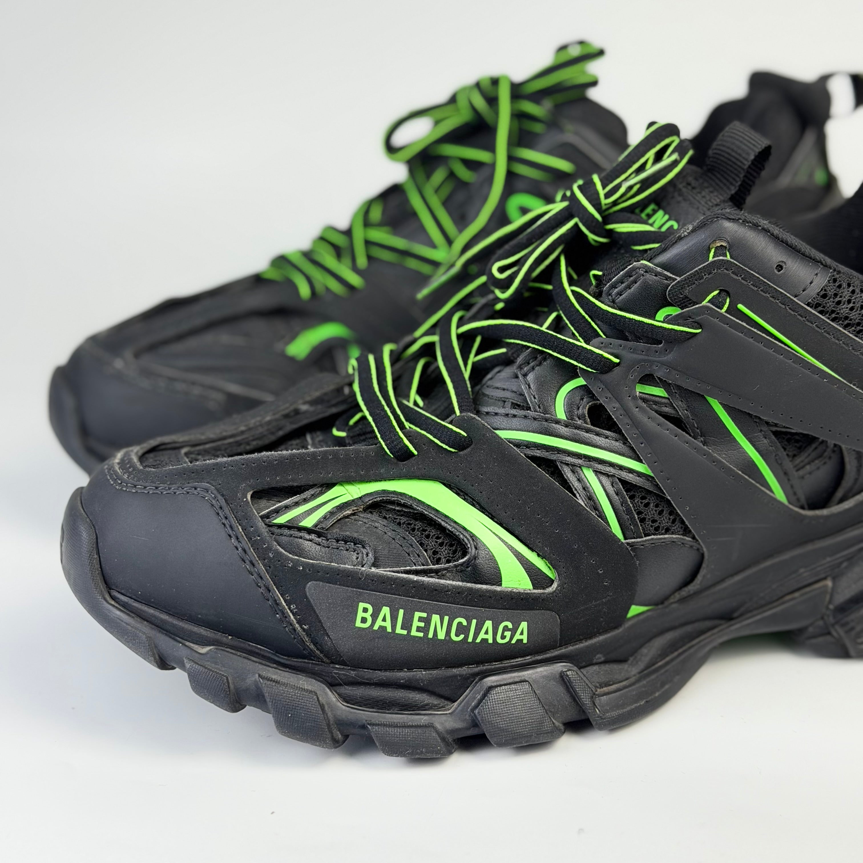 Balenciaga Track Black Green