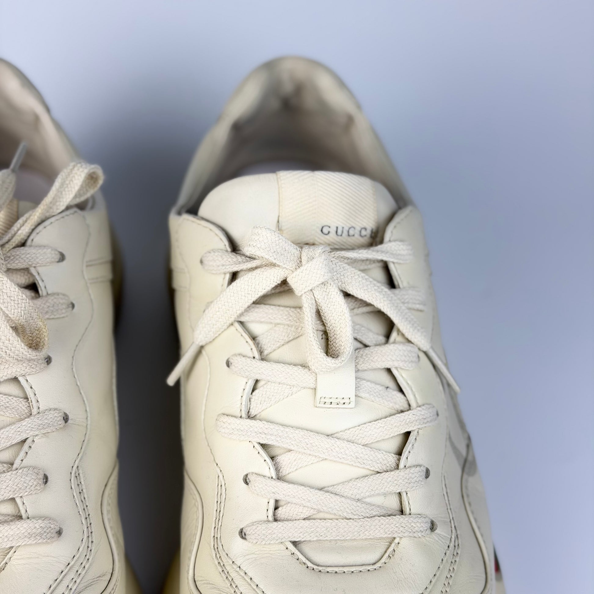 Gucci Rhyton Leather Sneakers