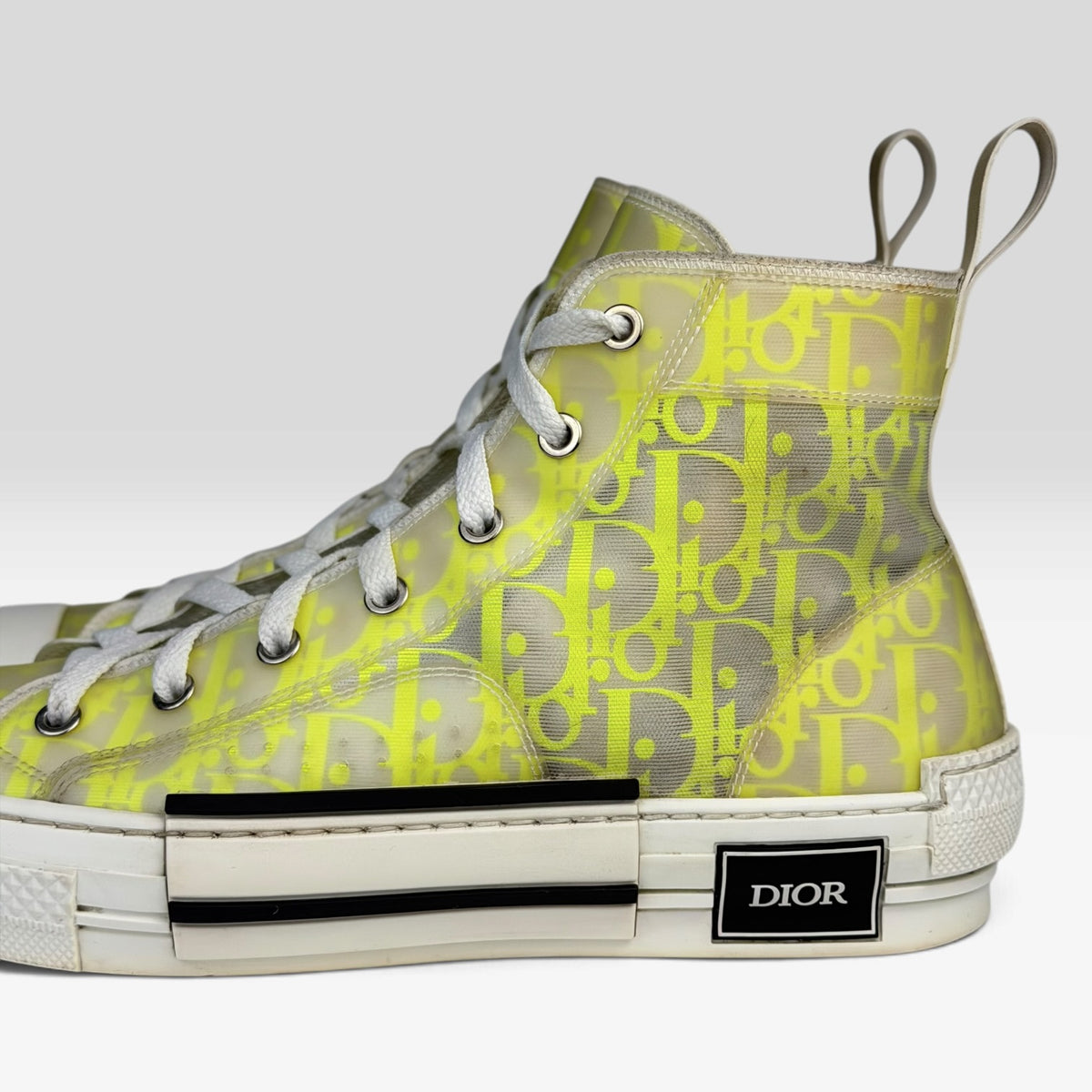 Dior B23 High-Top Oblique Neon