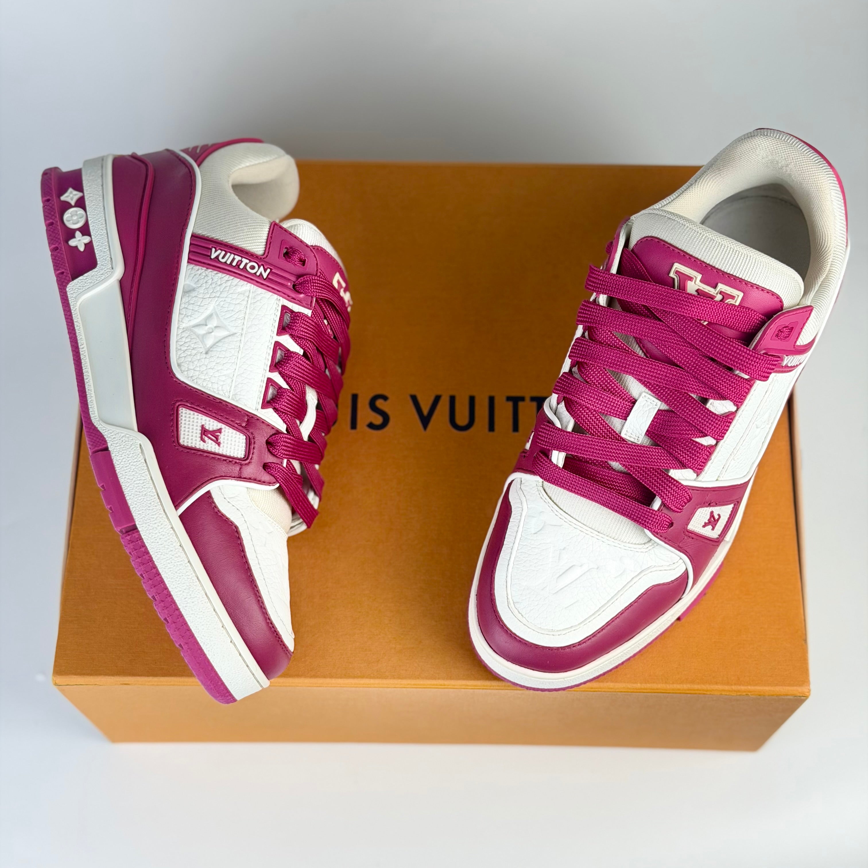 Louis Vuitton Trainer Fuchsia