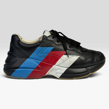 Gucci Rhyton Web Print Black