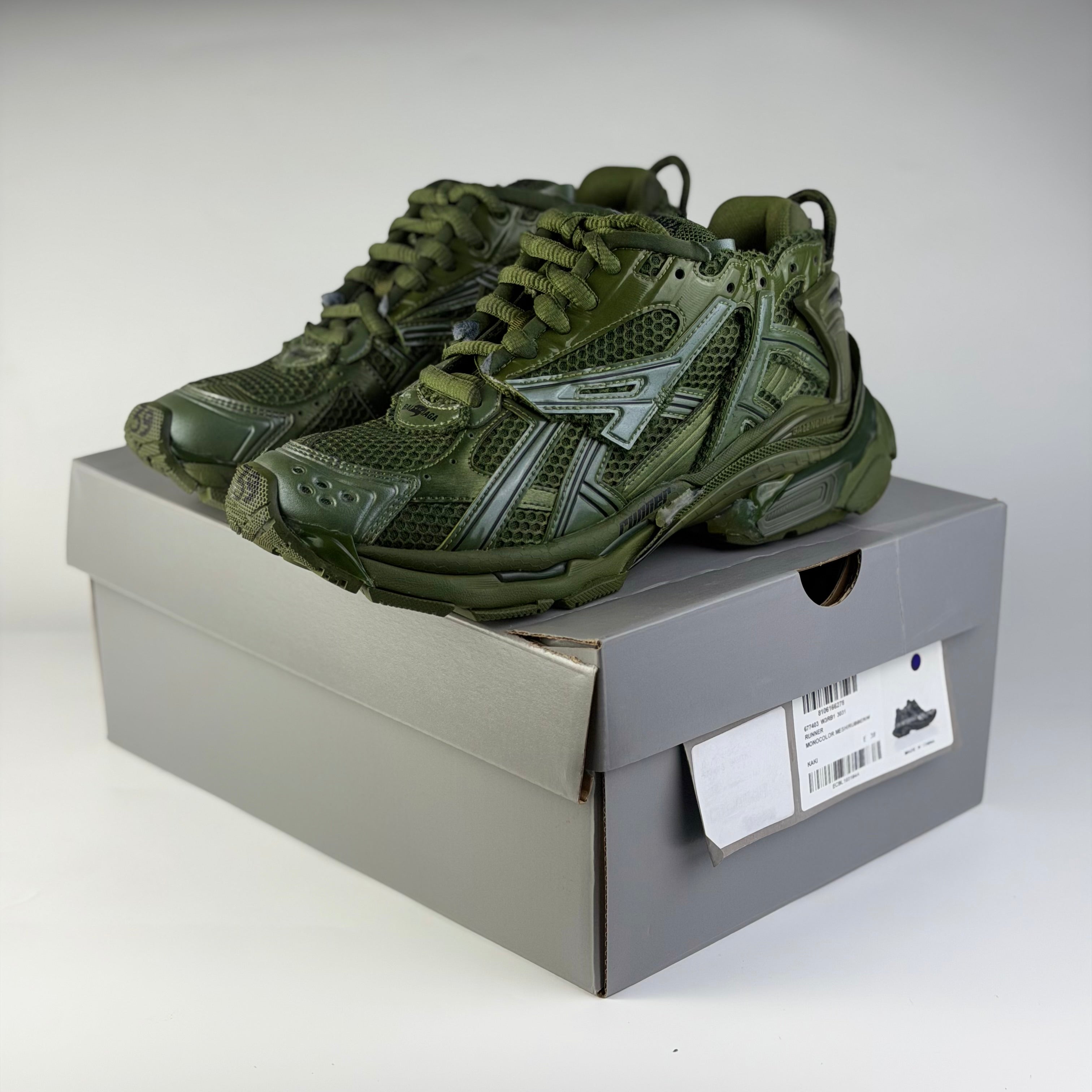 Balenciaga Runner Dark Green