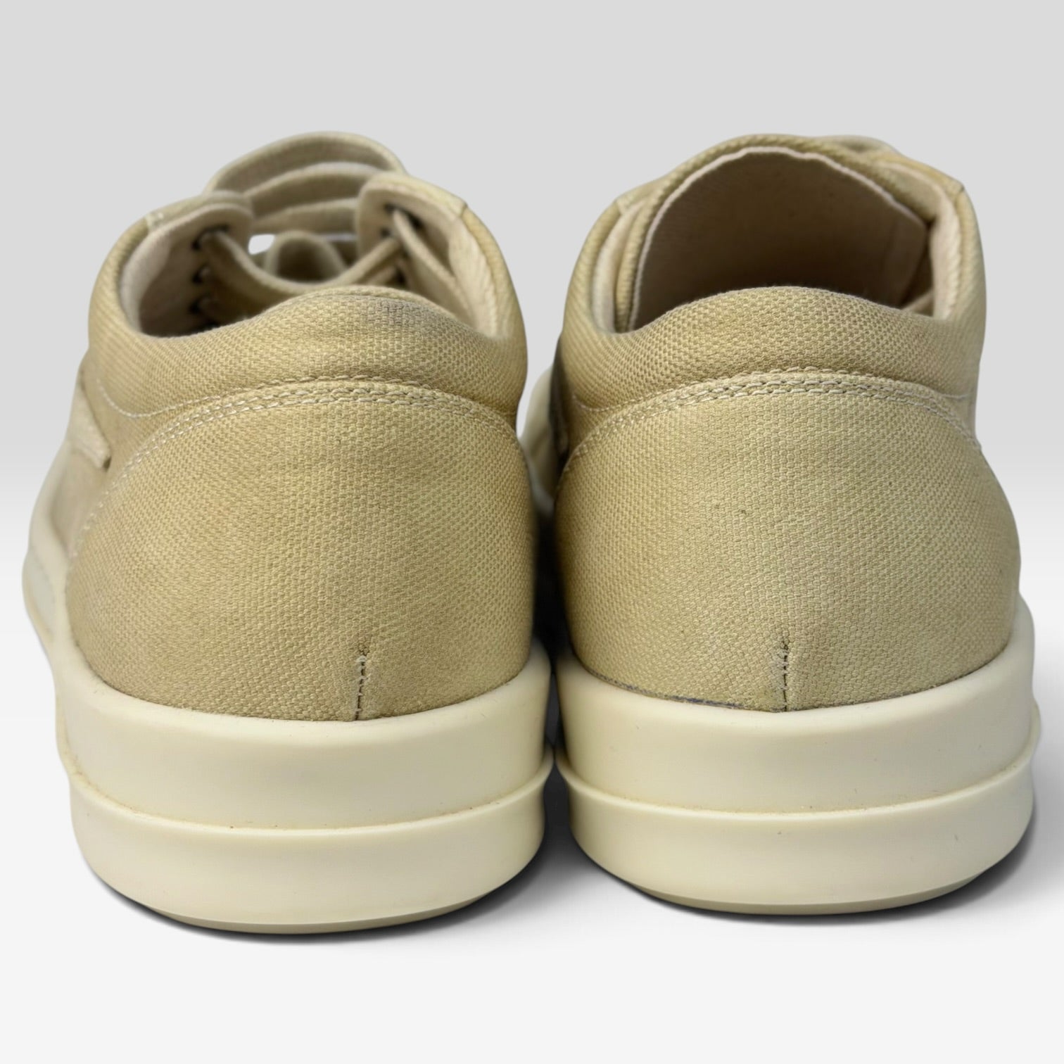 Rick Owens Vintage Sneaks Denim Beige/Milk