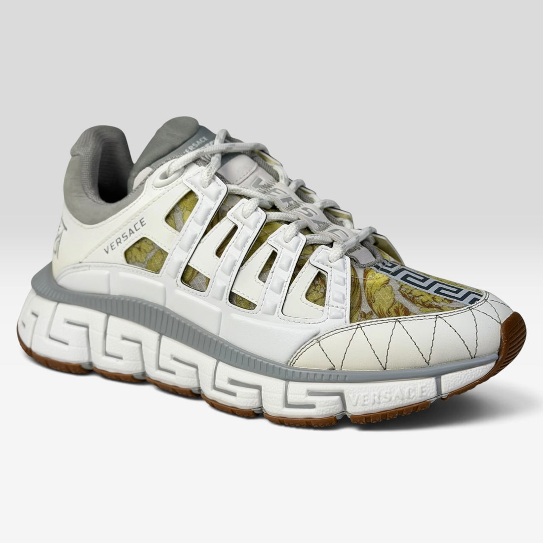 Versace Trigreca White/Grey Barocco