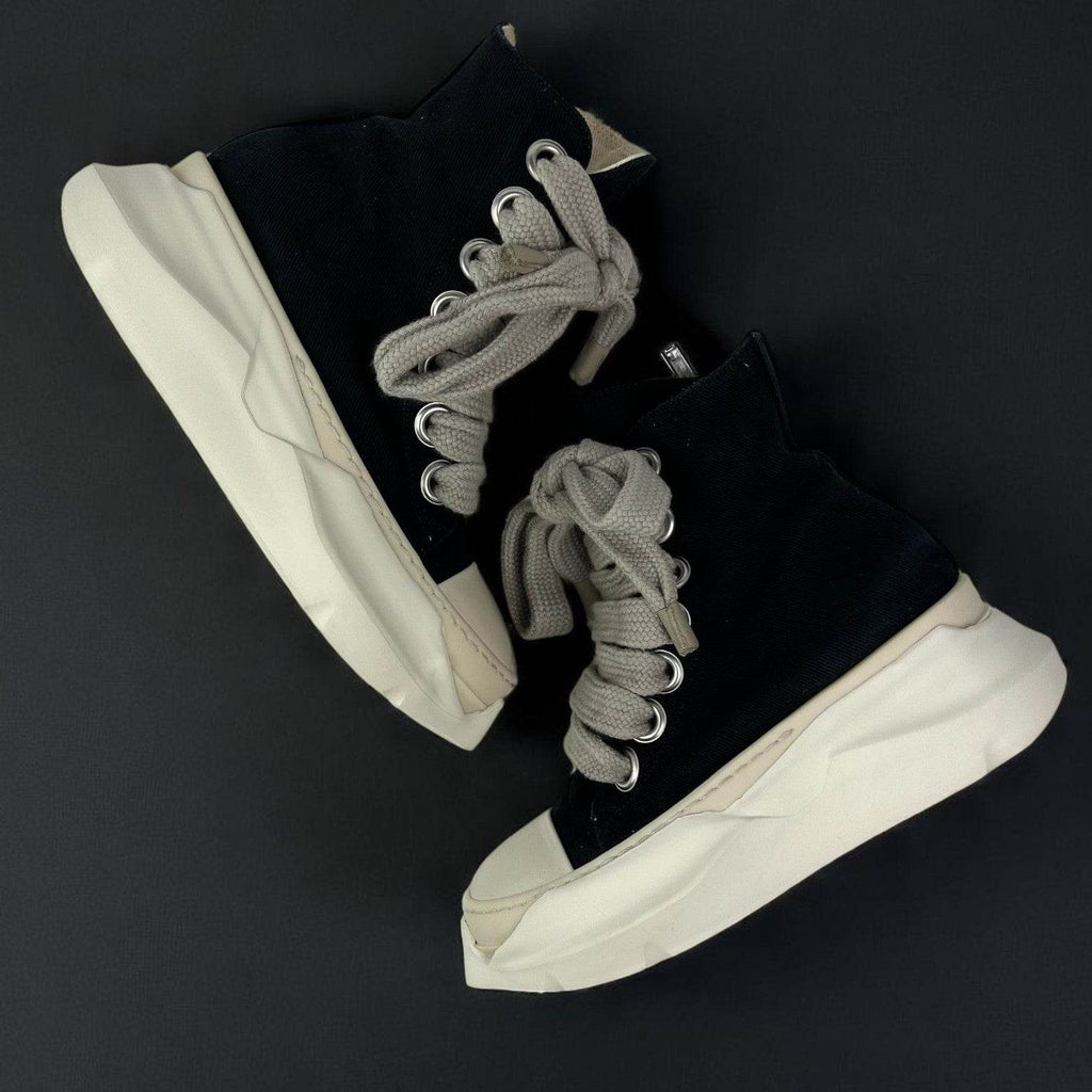 Rick Owens Ramones High Abstract Jumbo Lace - V STEALS