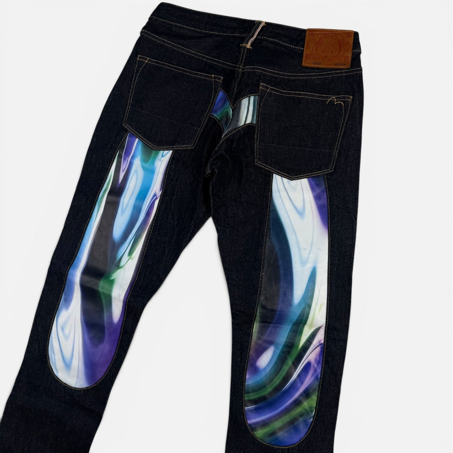 Evisu Holographic Daicock Japanese Denim
