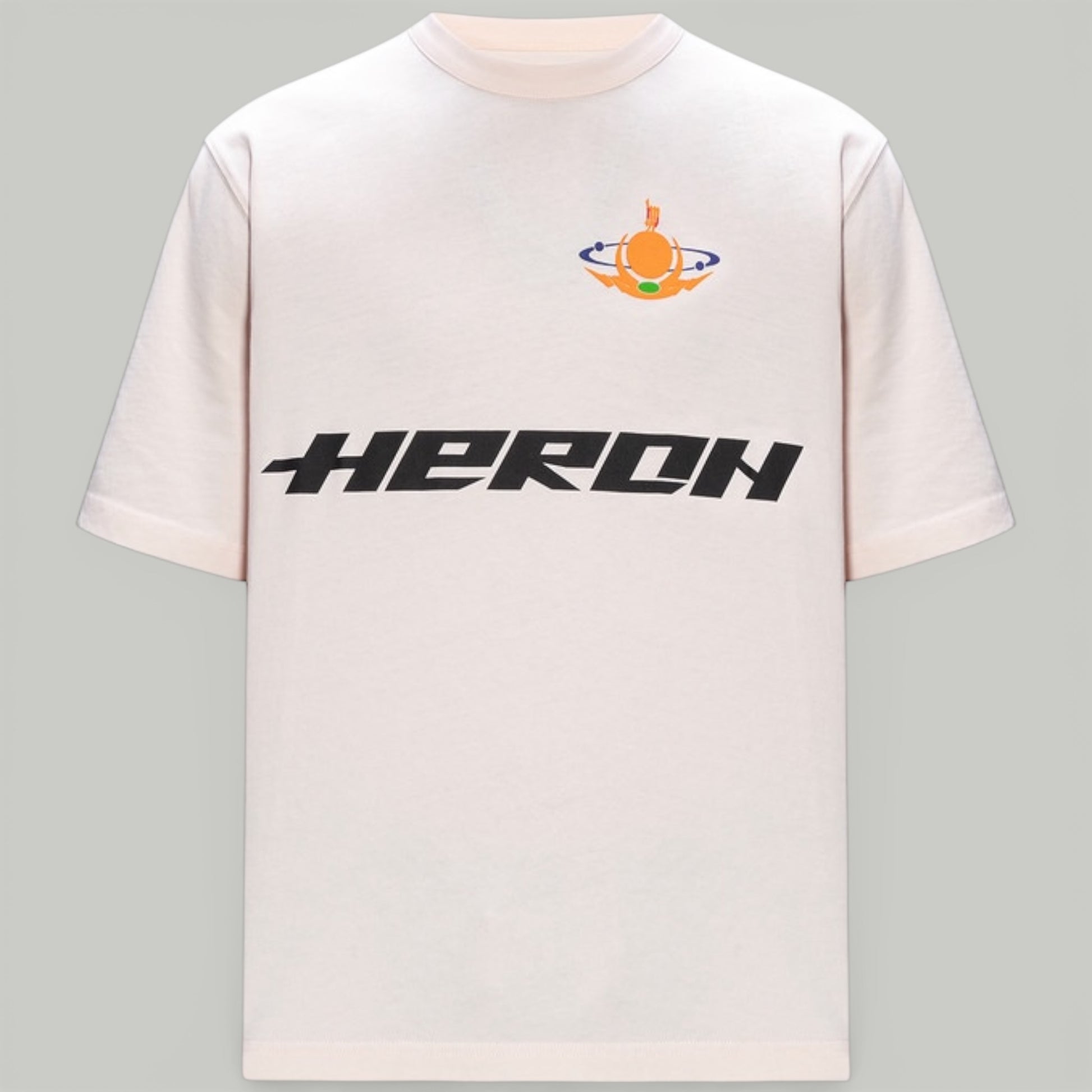 Heron Preston Light Pink HP Globe T-shirt