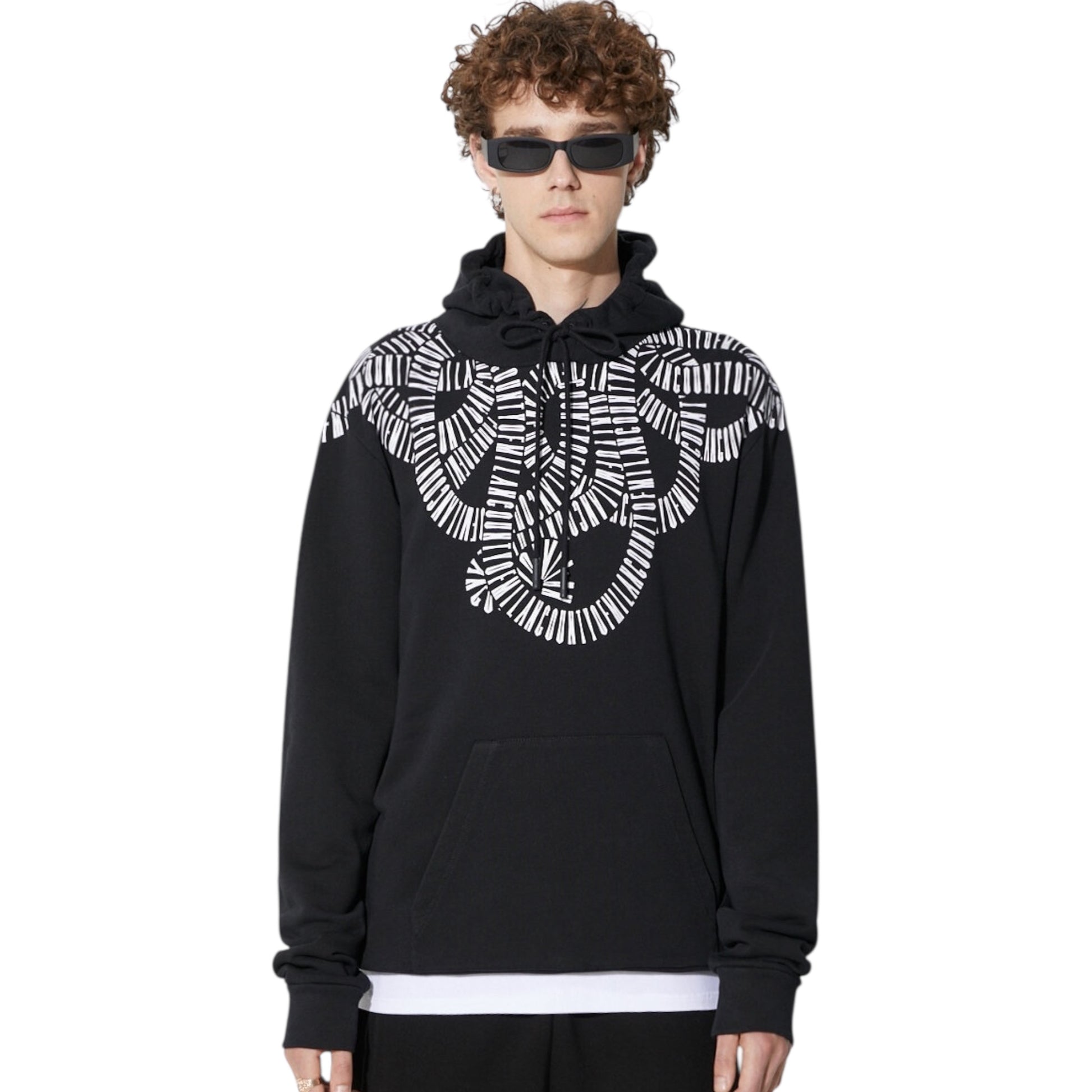 Marcelo Burlon Snake Wings Hoodie