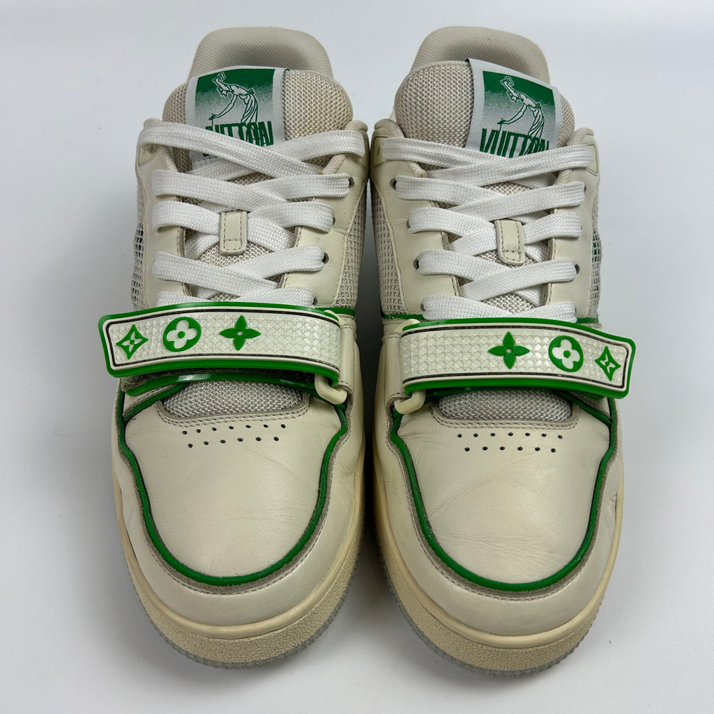 Louis Vuitton LV Trainer Green Mesh