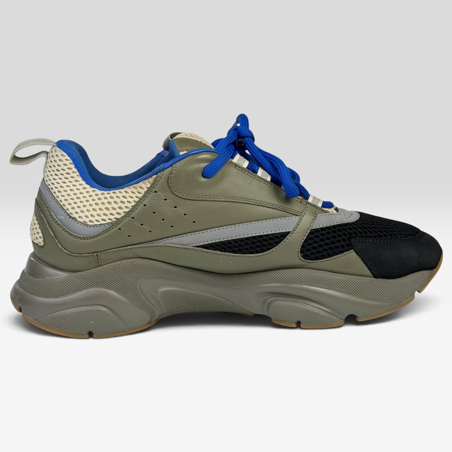 Dior B22 Sneakers Khaki/Blue