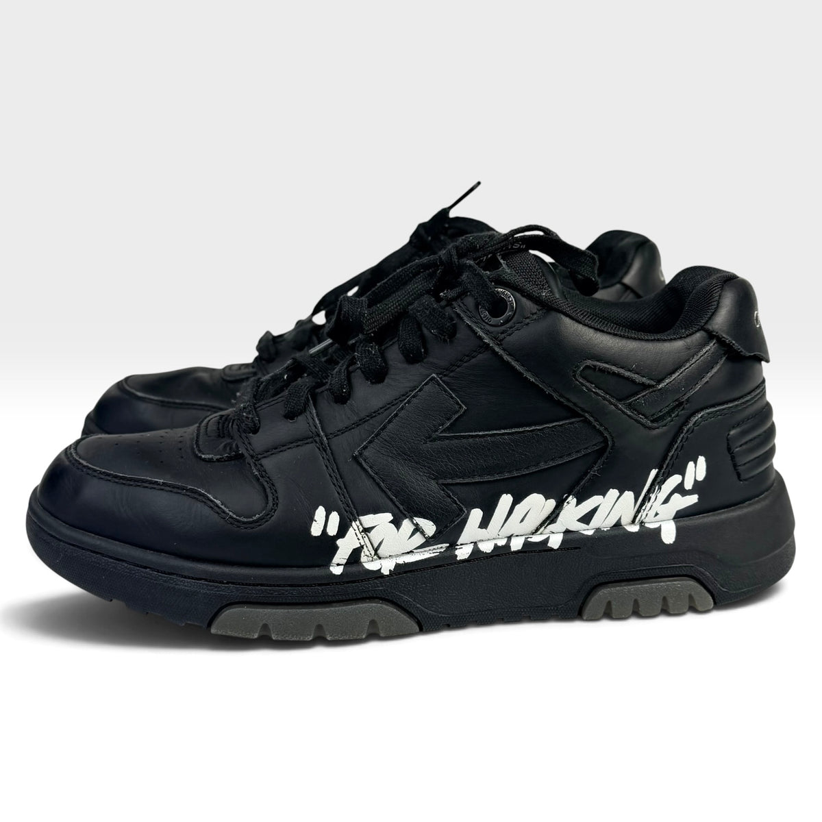 Off-White Out Of Office "For Walking" Black