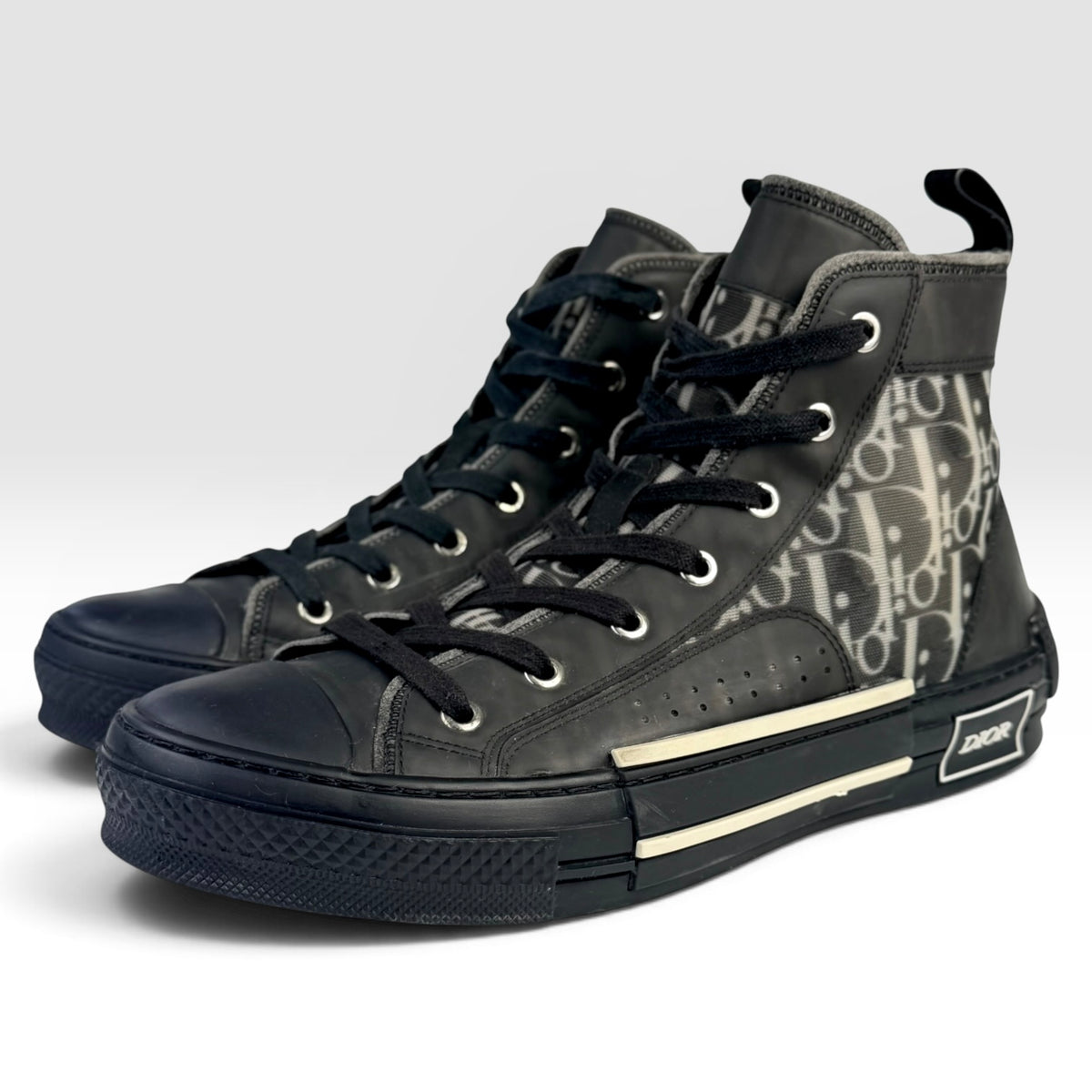 Dior B23 High-Top Black Oblique