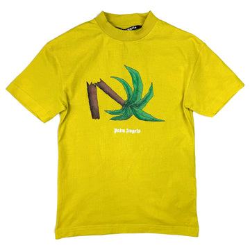 Palm Angels Classic Broken Palm T-Shirt Yellow