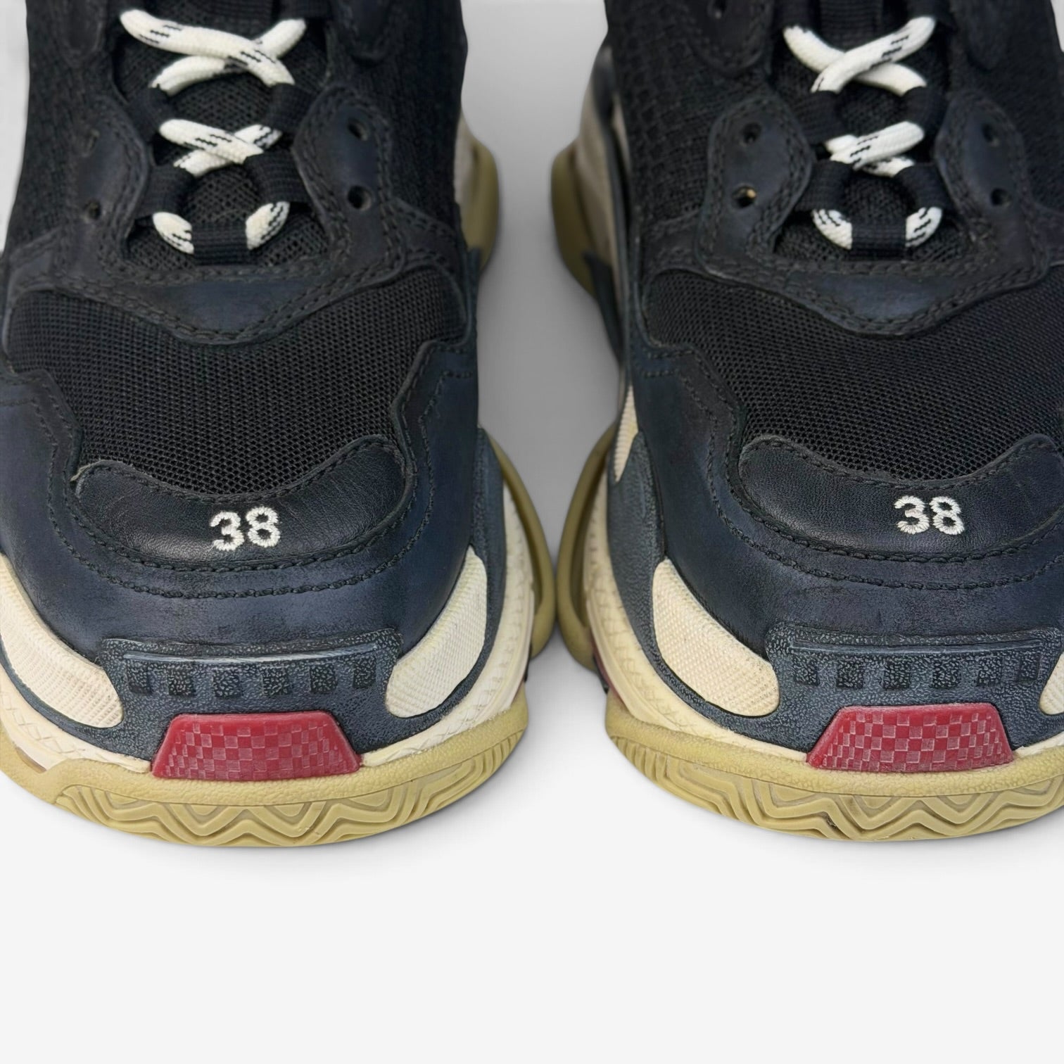 Balenciaga Triple S Bred Sneakers