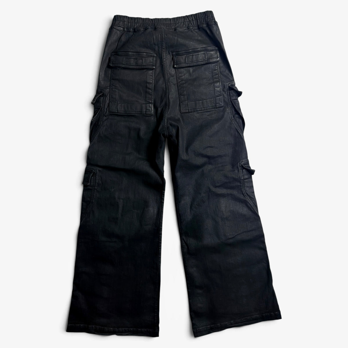 Rick Owens DRKSHDW Double Cargo Jumbo Belas Black Wax