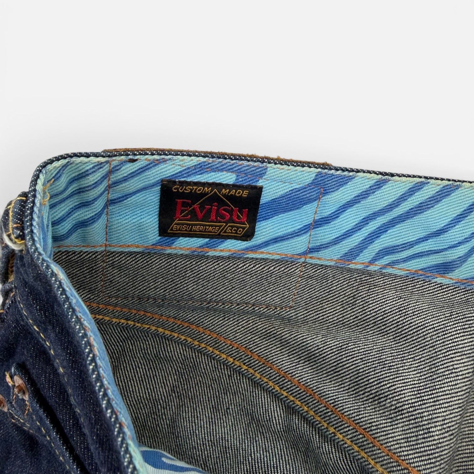 Evisu "Before Anyone Did Anything" Daicock Japanese Denim