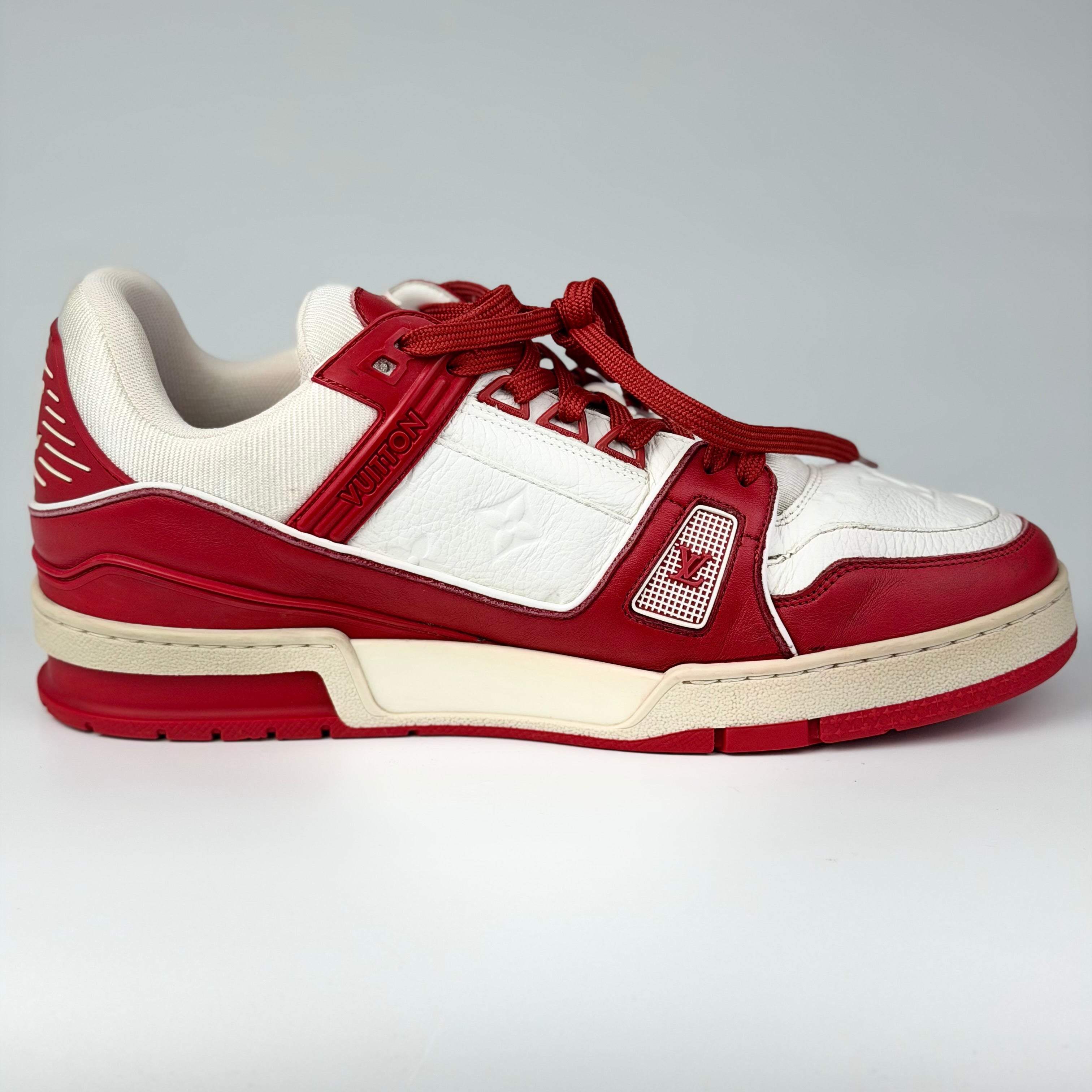 Louis Vuitton LV Trainer Red