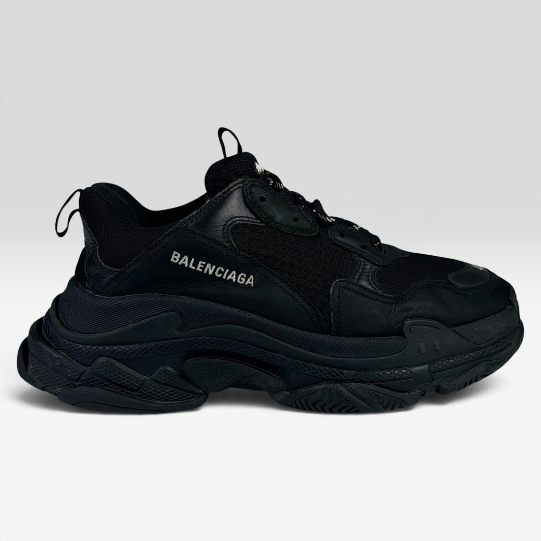 Balenciaga Triple S Triple Black – Incaltaminte Barbati BALENCIAGA la V STEALS